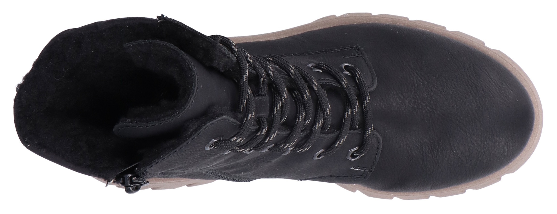 Rieker Plateaustiefelette, Winterboots, Stiefelette mit wasserabweisender riekerTEX-Membran
