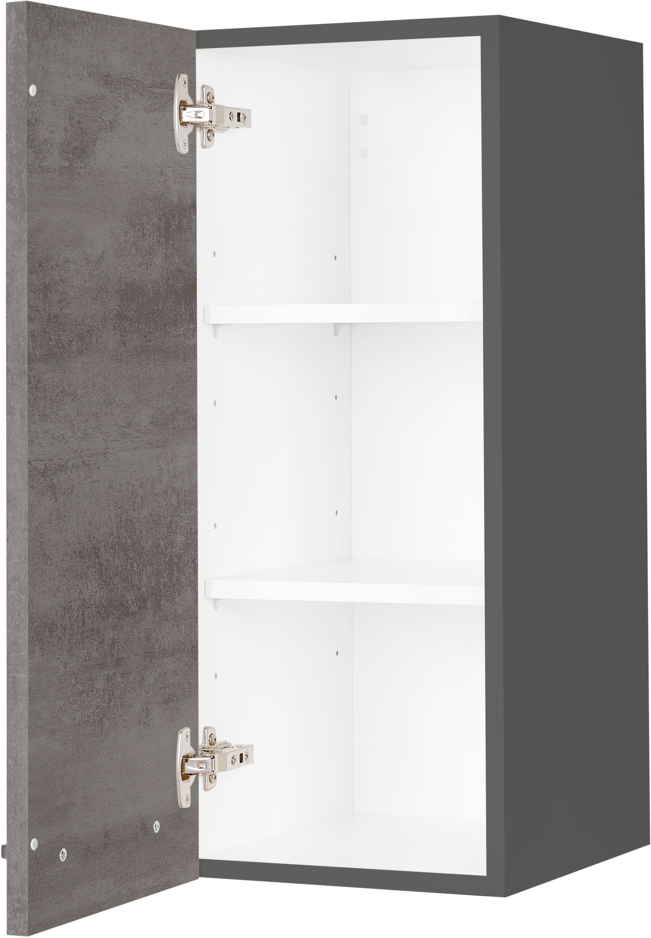 nobilia® Hängeschrank »"Riva", Ausrichtung wählbar, vormontiert,«, in drei Breiten: 30, 40 und 60 cm, mit Soft-Close-Funktion