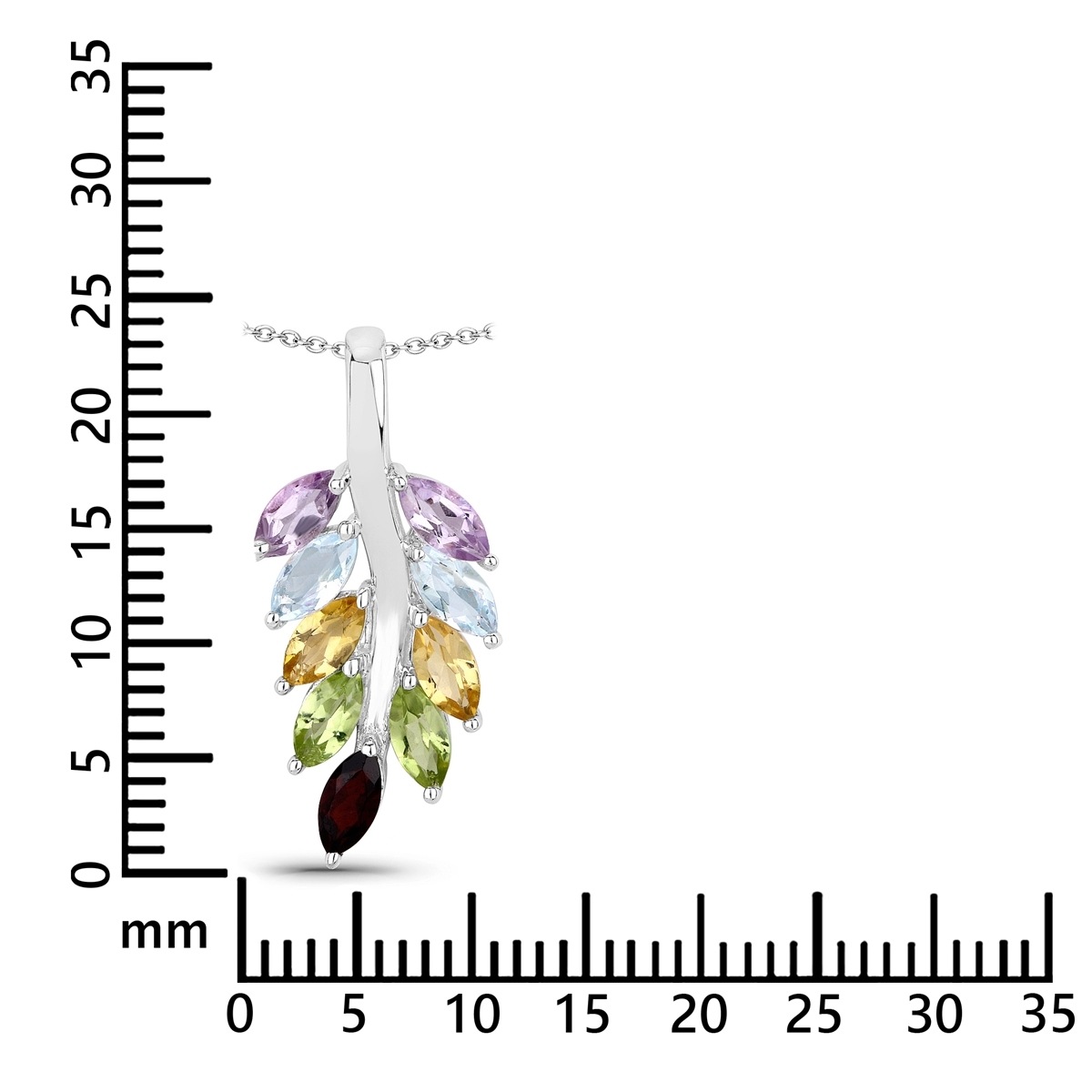 Rafaela Donata Kette mit Anhänger »K128« aus Sterling Silber