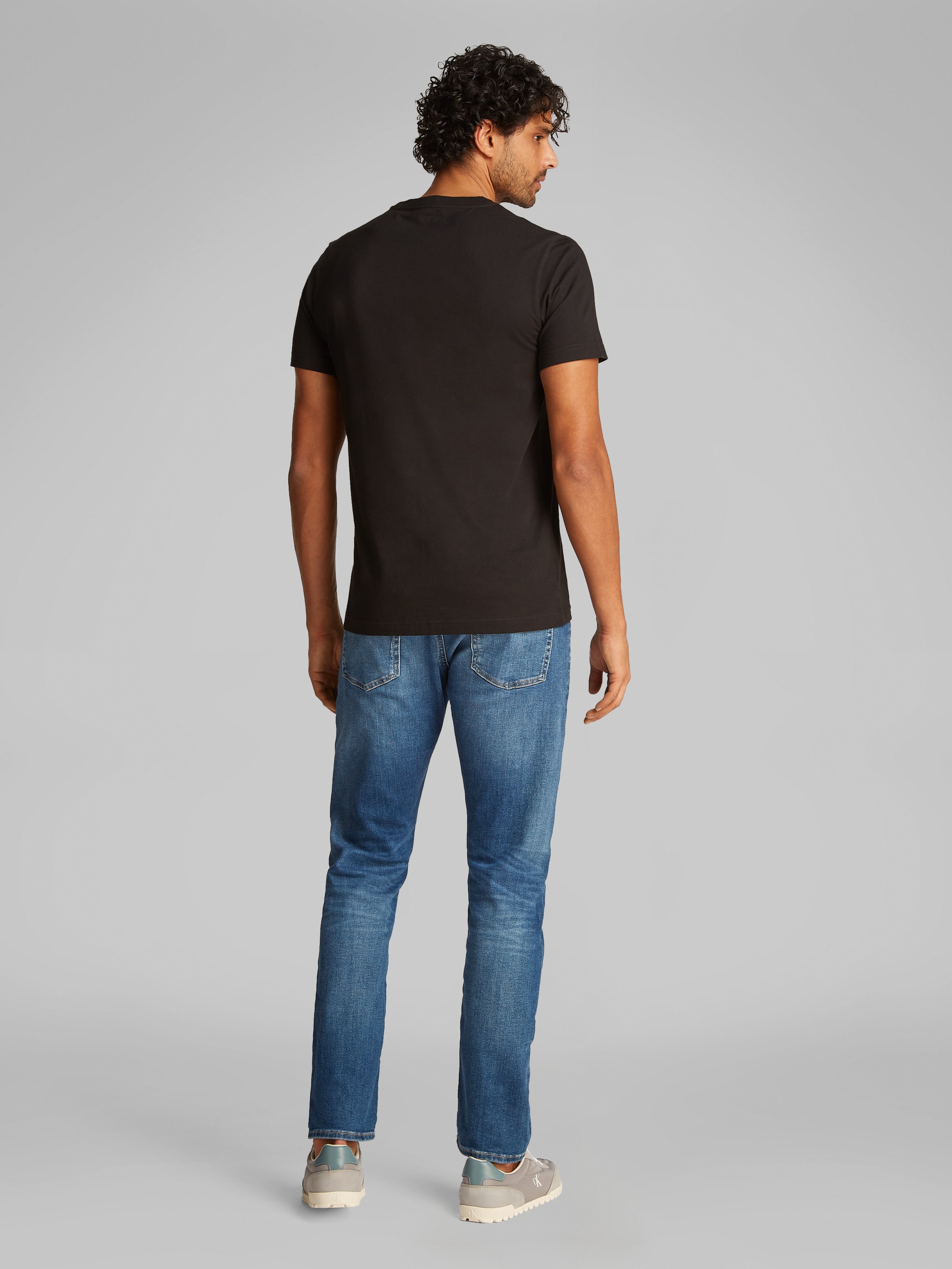 Calvin Klein Jeans T-Shirt »DISRUPTED OUTLINE MONOLOGO TEE«, mit Logodruck