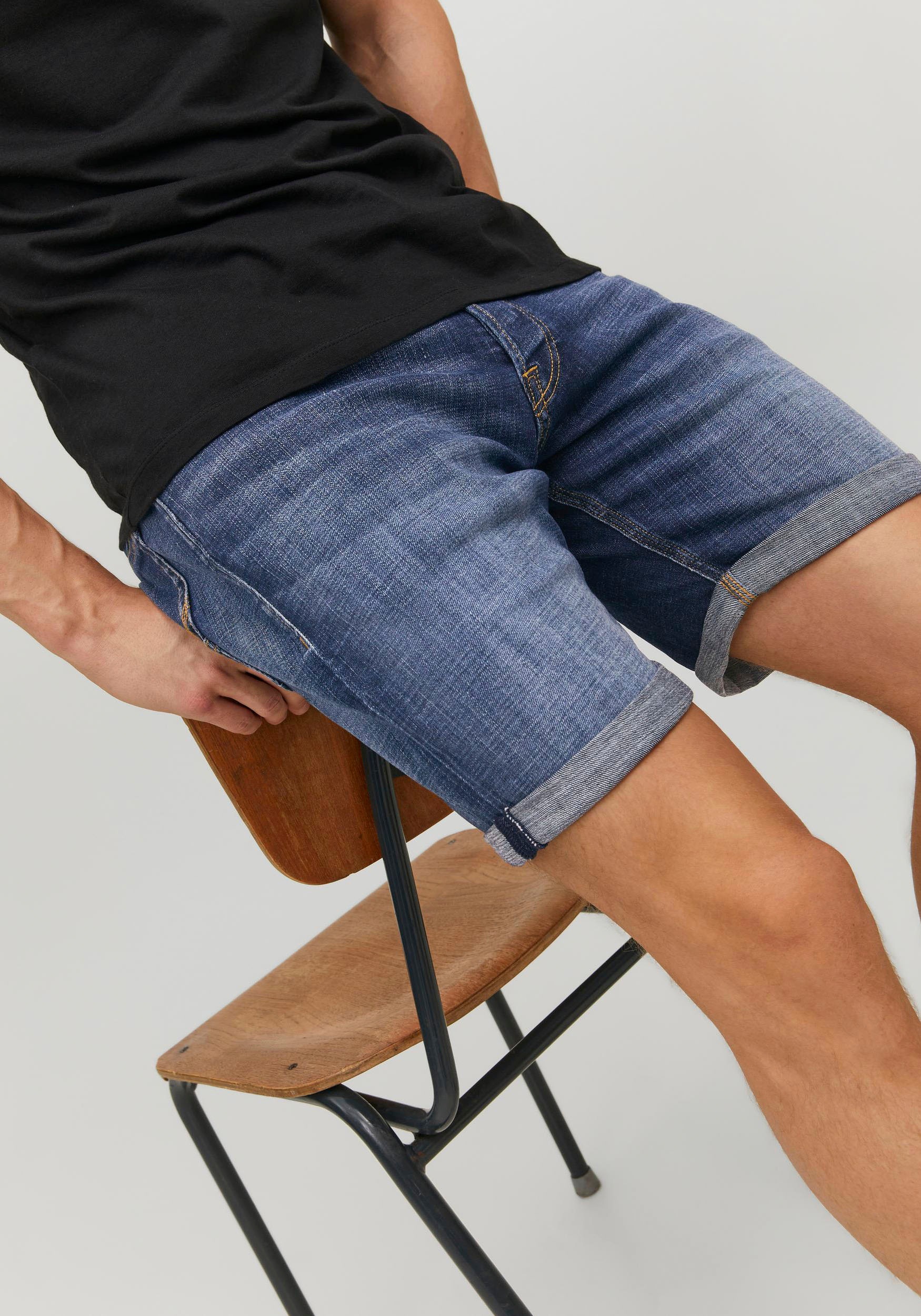 3. Bild von Jack & Jones Jeansshorts »JJICHRIS JJWOOD SHORTS GE 710 SN«