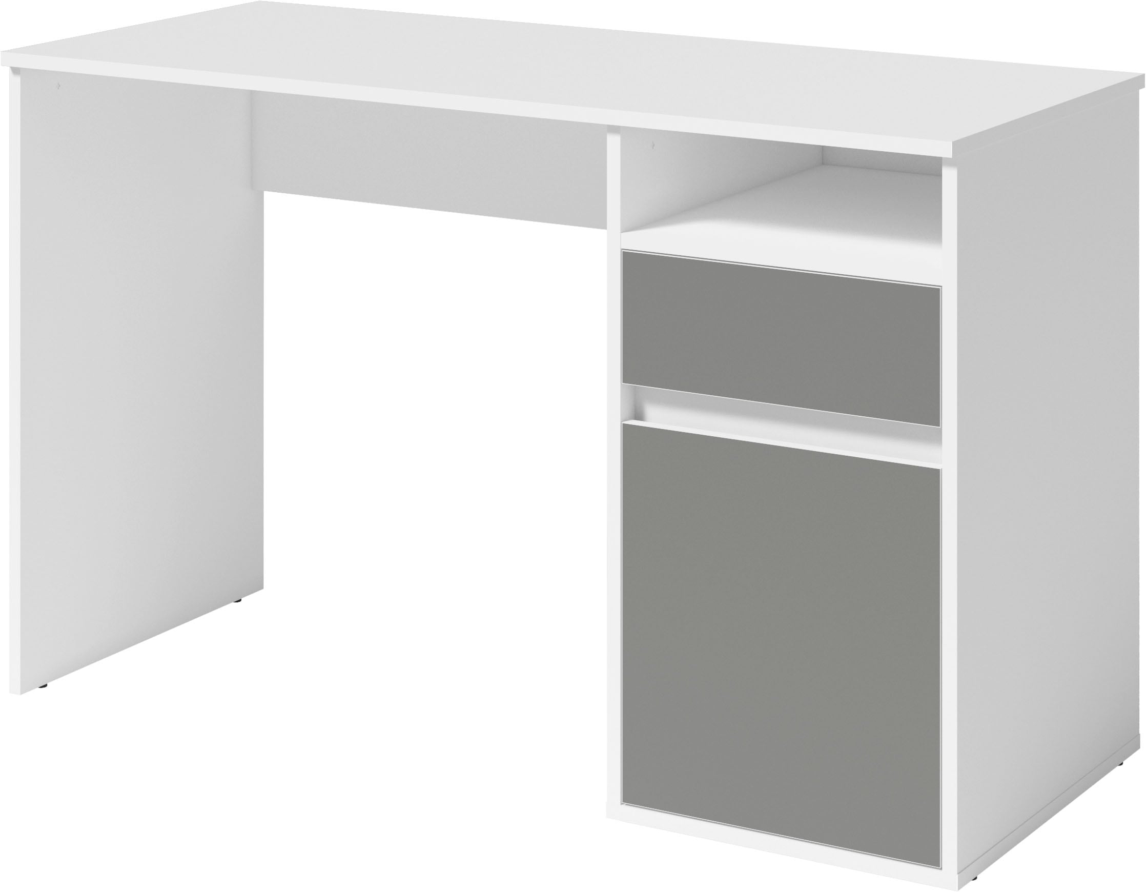 INOSIGN Schreibtisch »Tinsley«, mit Schublade, und Tür, Breite 120 x53 cm