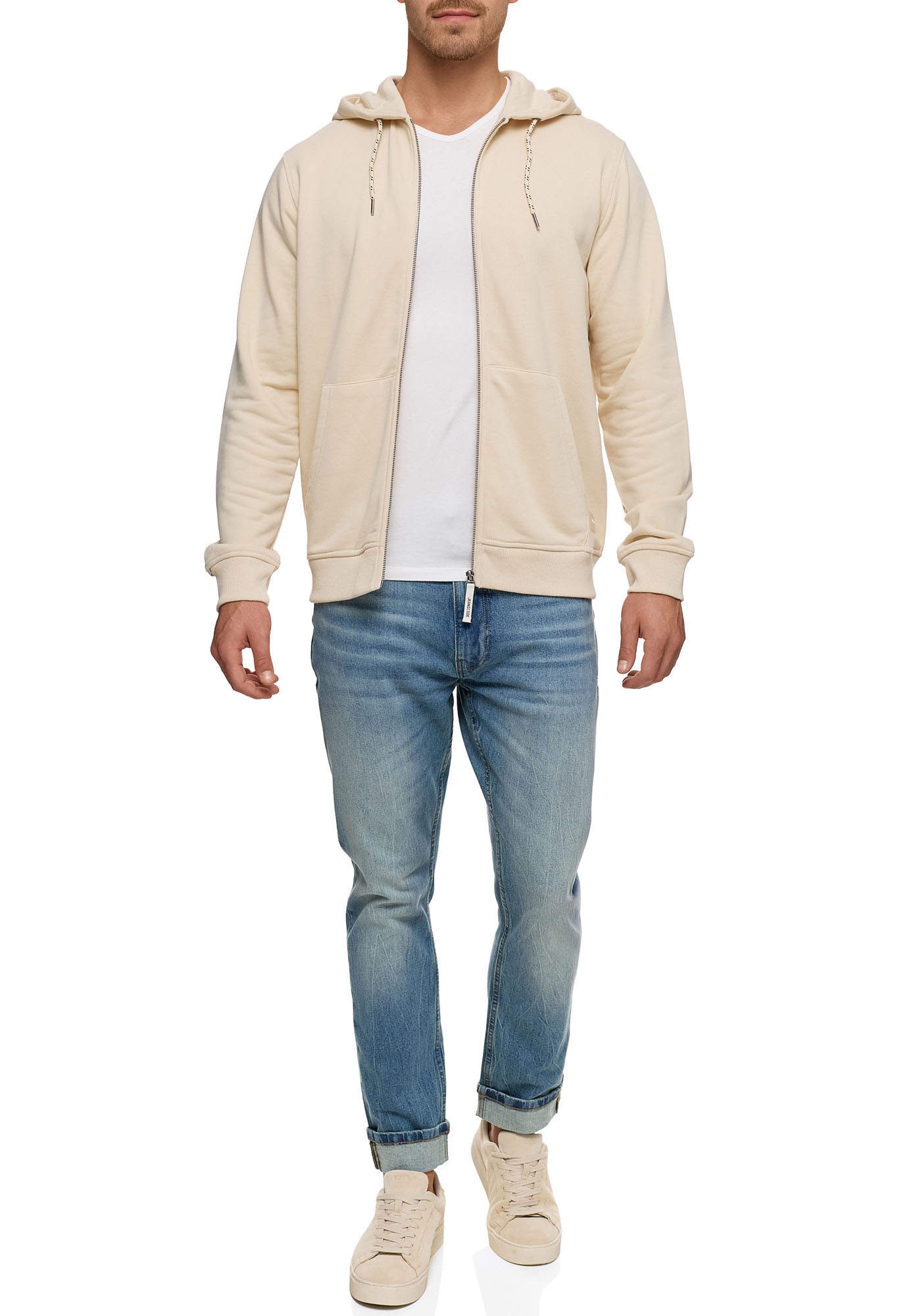 Indicode Kapuzensweatjacke »INPonto«