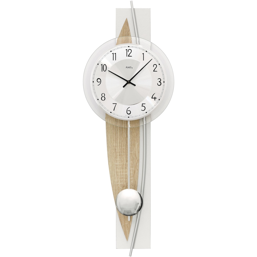 AMS Pendelwanduhr »W7455«