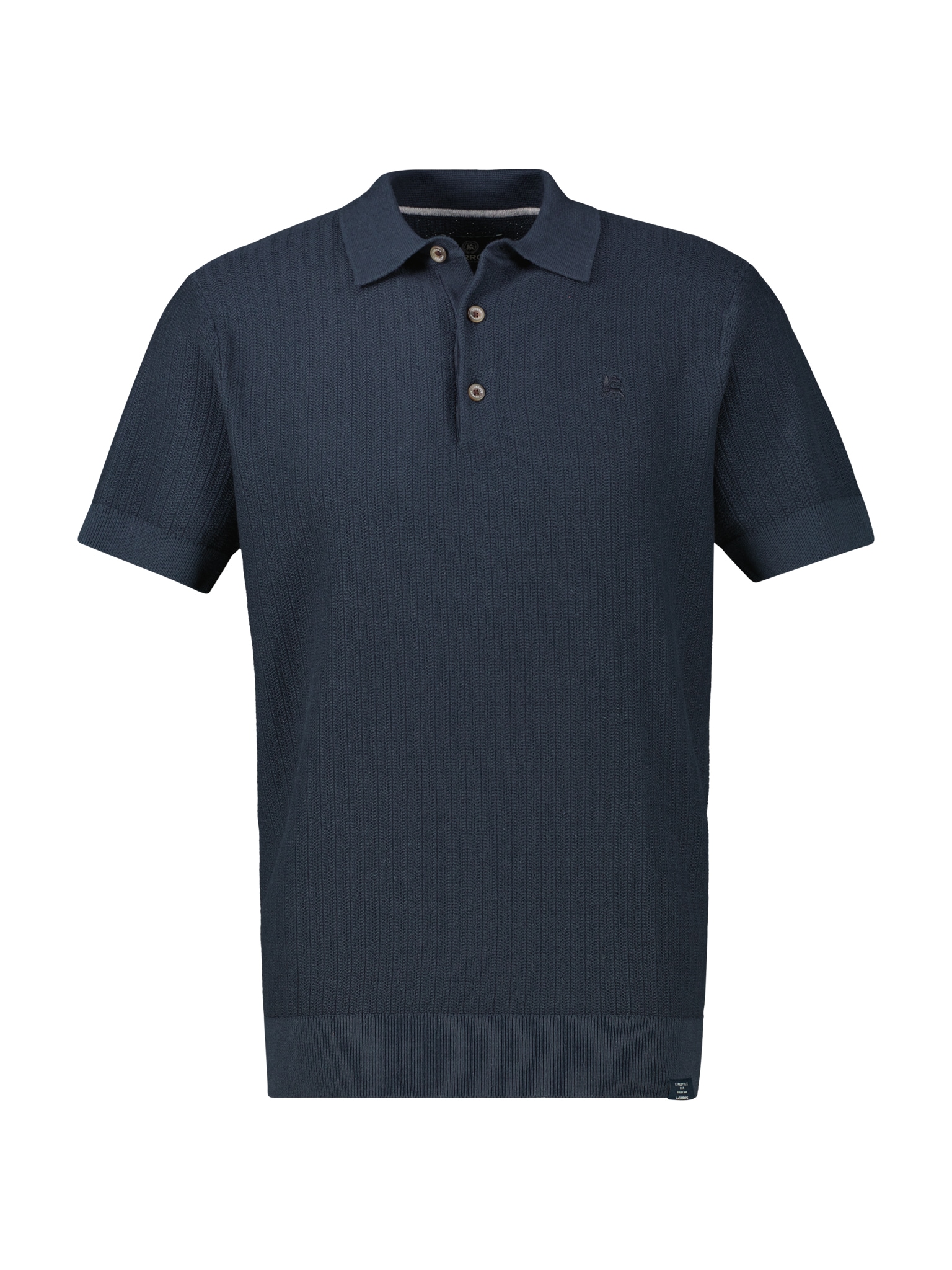 LERROS Poloshirt in Feinstrickqualität