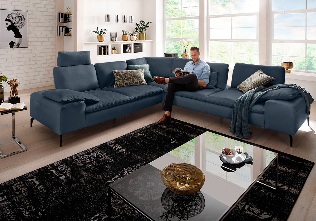 W.SCHILLIG Ecksofa »valentinoo, Designsofa, elegant und bequem, L-Form«, (Set), mit Sitztiefenverstellung, Breite 318 cm
