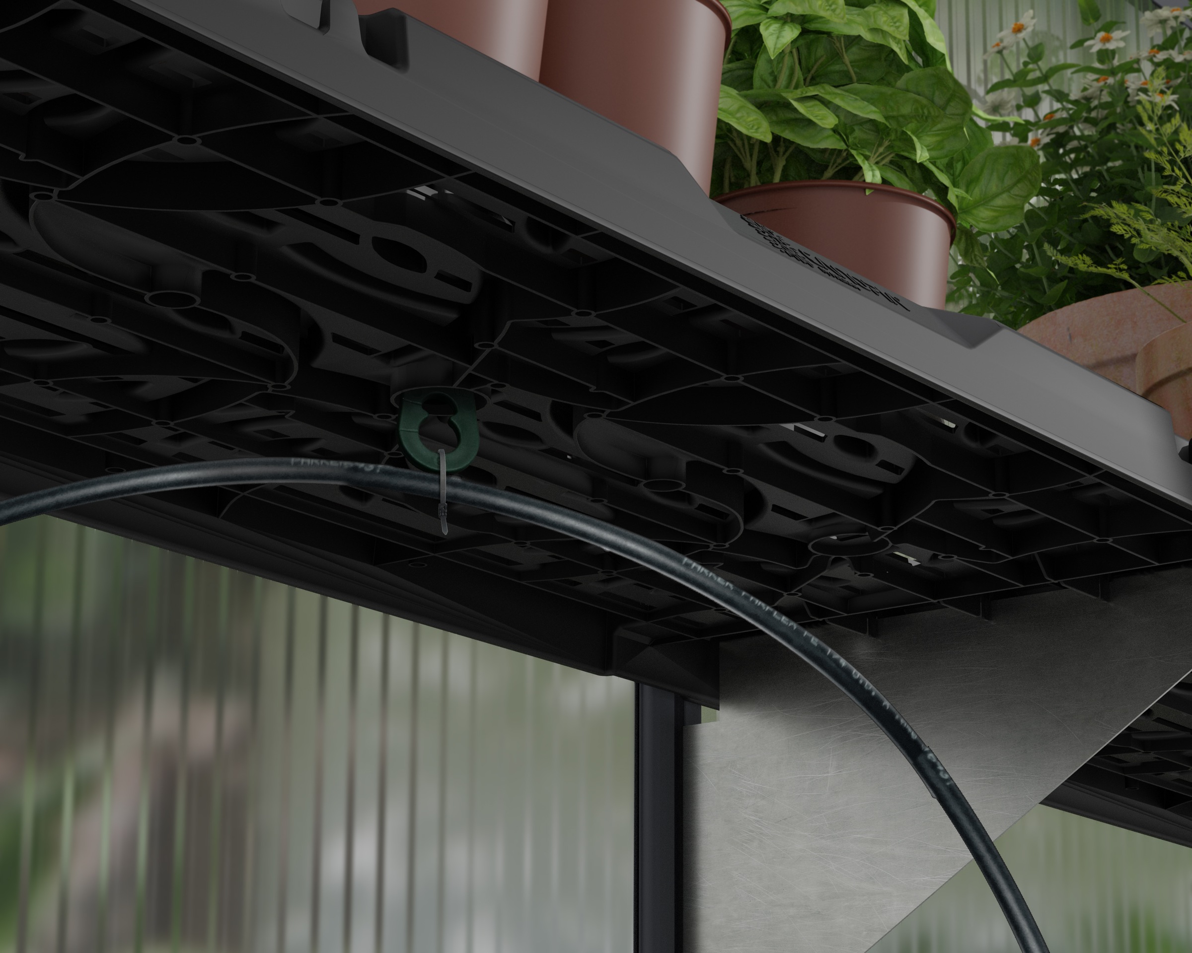 Palram - Canopia Anbauregal »Regalset für Gewächshäuser« Set, 8 Stk. tlg. 20 kg Tragkraft je Regal