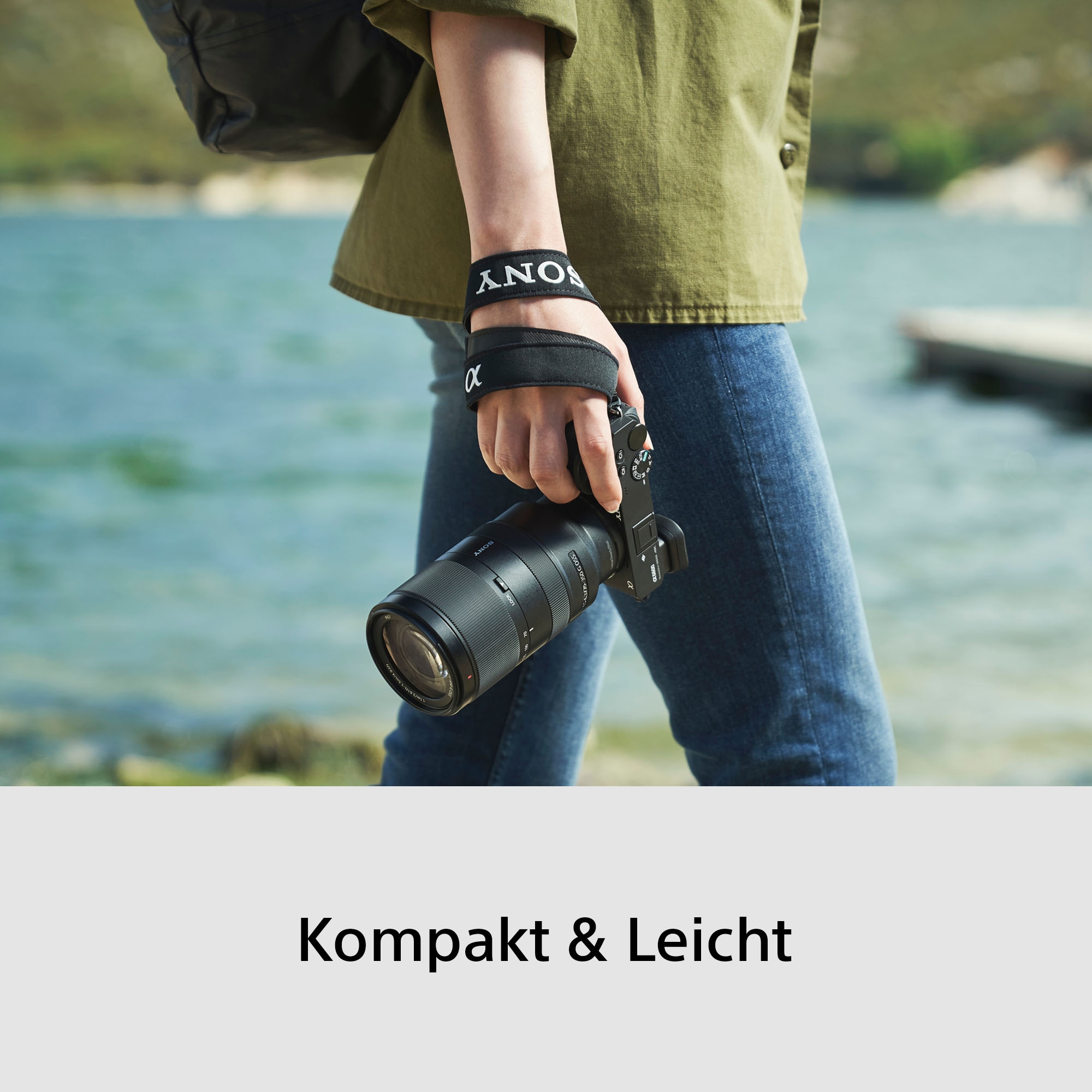 Sony Systemkamera »Alpha 6700« E PZ 16–50mm F3.5–5.6 OSS , E 70–350mm F4.5–6.3 G OSS , 27 , Bluetooth , inkl. Sony Alpha 6700G spiegellose APS-C-Kamera für Wildlife-Aufnahmen