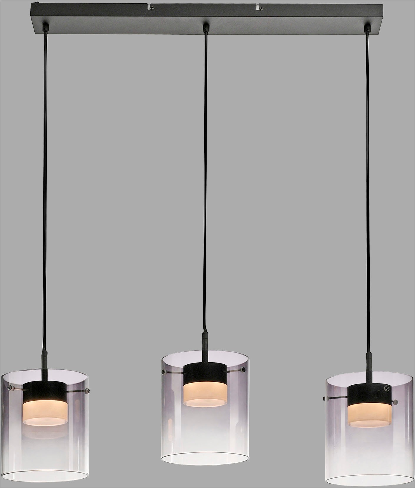 JUST LIGHT LED Deckenleuchte »ELIO« LED-Board 1 Stk. Warmweiß 3-Stufen Dimmer, Switchmo