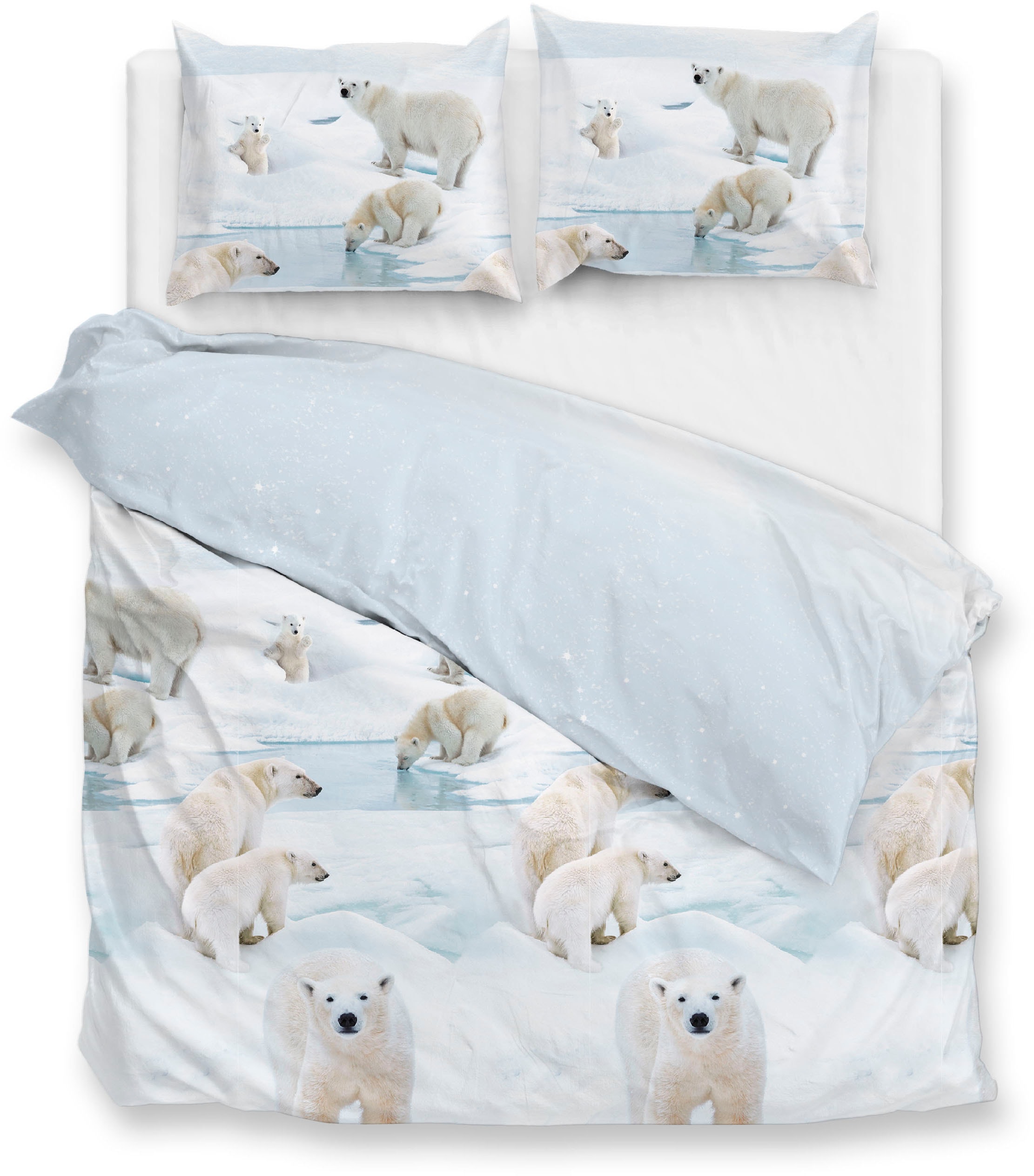 ZO HOME Bettwäsche »Polare« 1 Stk. tlg. Bettwäsche aus 100% Baumwolle, hochwertige Flanell