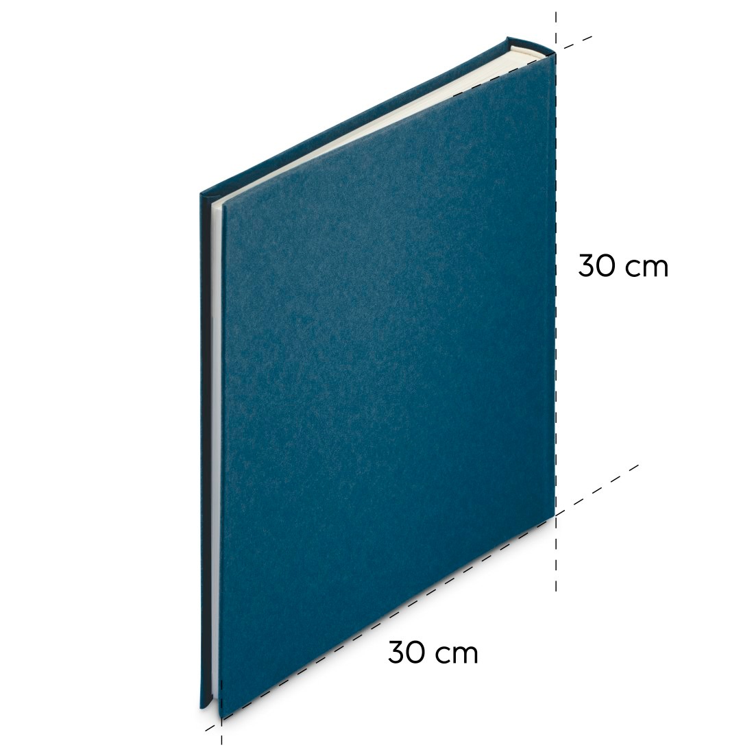 Hama Fotoalbum »Fotoalbum Jumbo Album Bildformat 30x30 cm, 80 weiße Seiten, Bilderbuch«, Zum Selber Einkleben, Selbstgestalten, elegantes Design