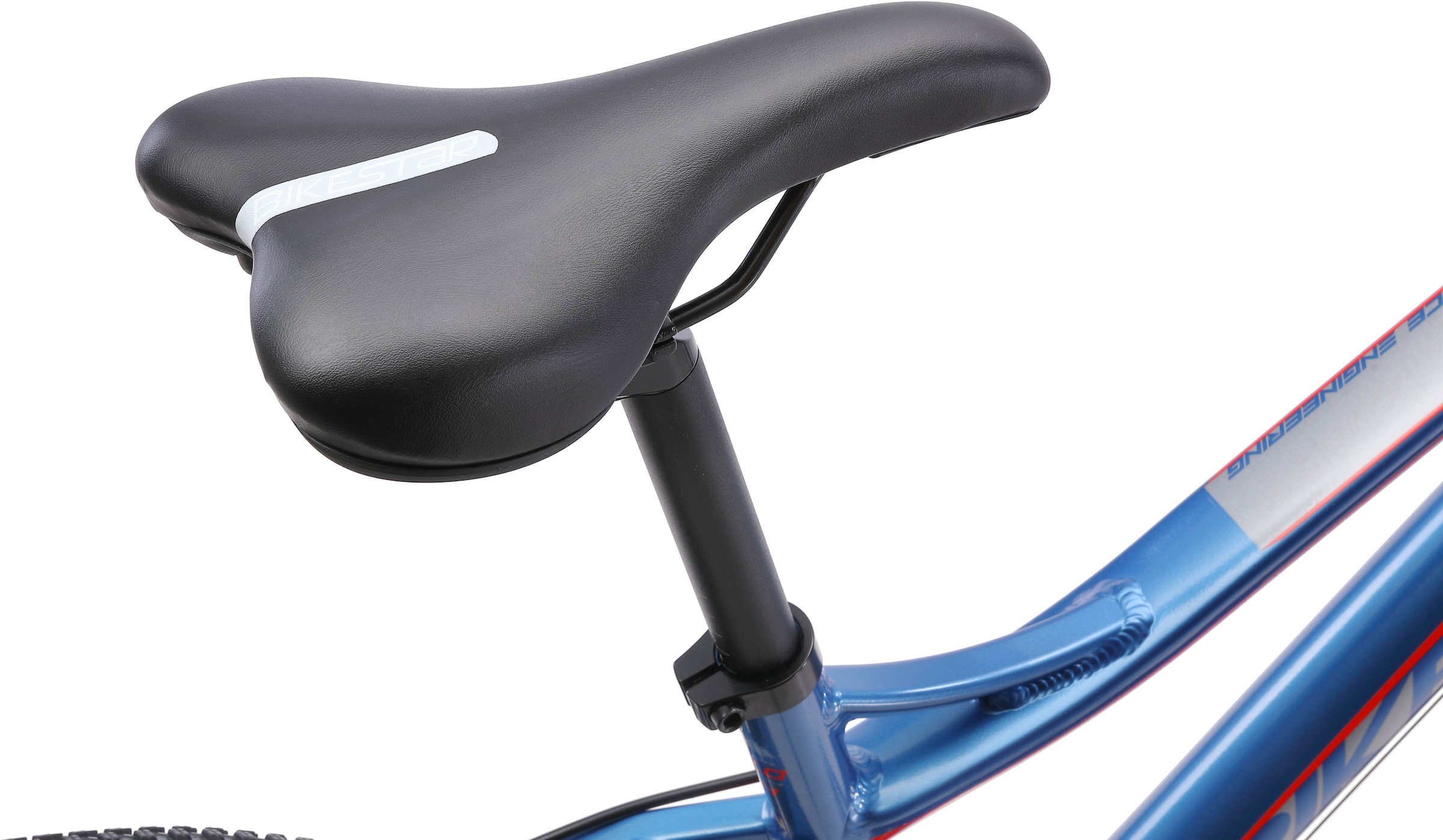 Bikestar Jugendfahrrad, 21 Gang, Shimano, RD-TY300 Schaltwerk, Kettenschaltung, für Damen und Herren, Kettenschaltung