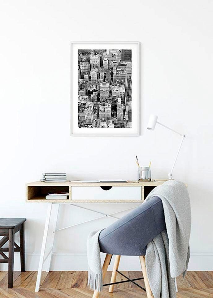 Komar Bild »Roof Top«, Städte, (1 St.), Wandbild zur Dekoration - ohne Rahmen