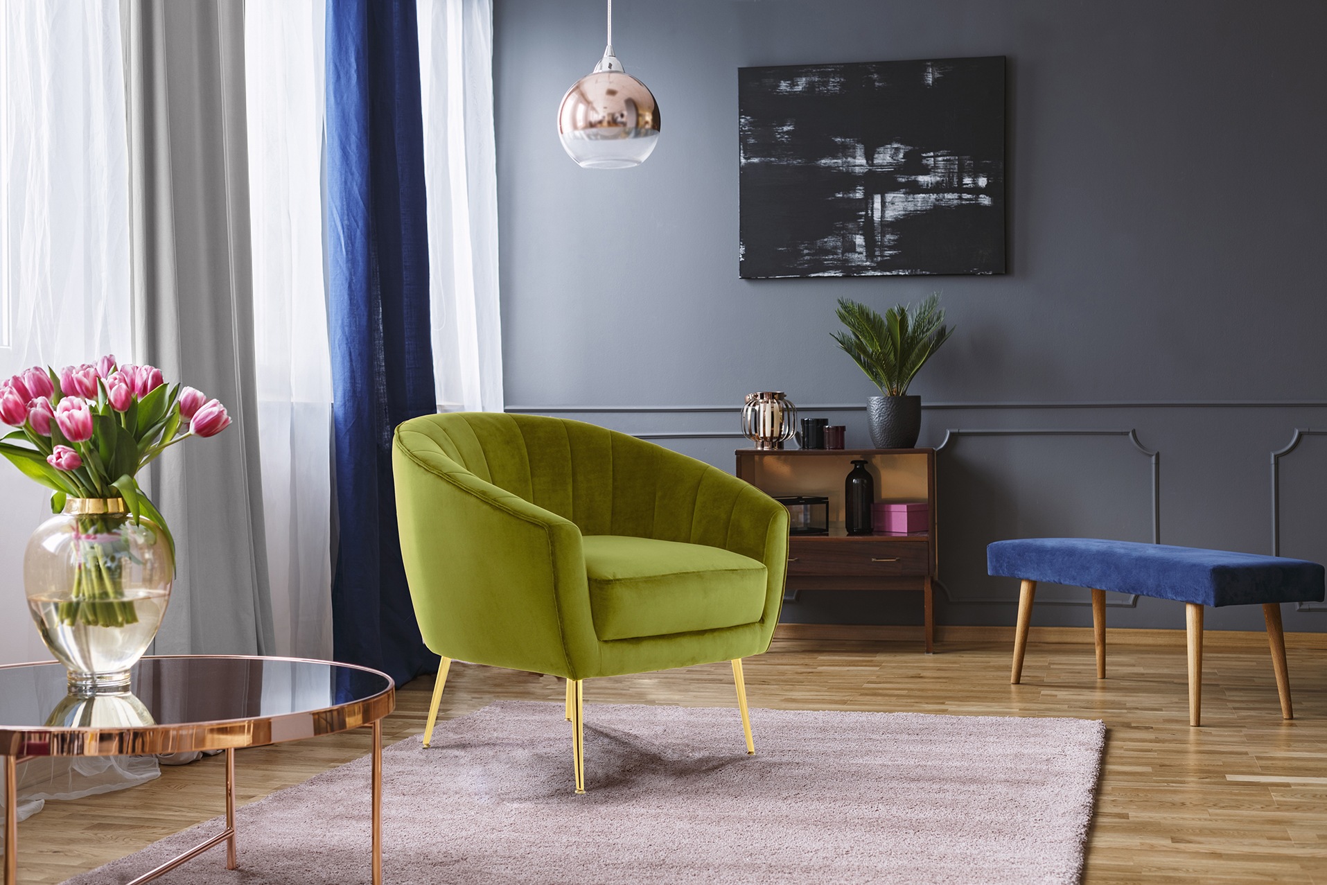 Kayoom Sessel »Sofa Doreen 125, komfortabler Sessel, einfarbige Gestaltung« günstig online kaufen