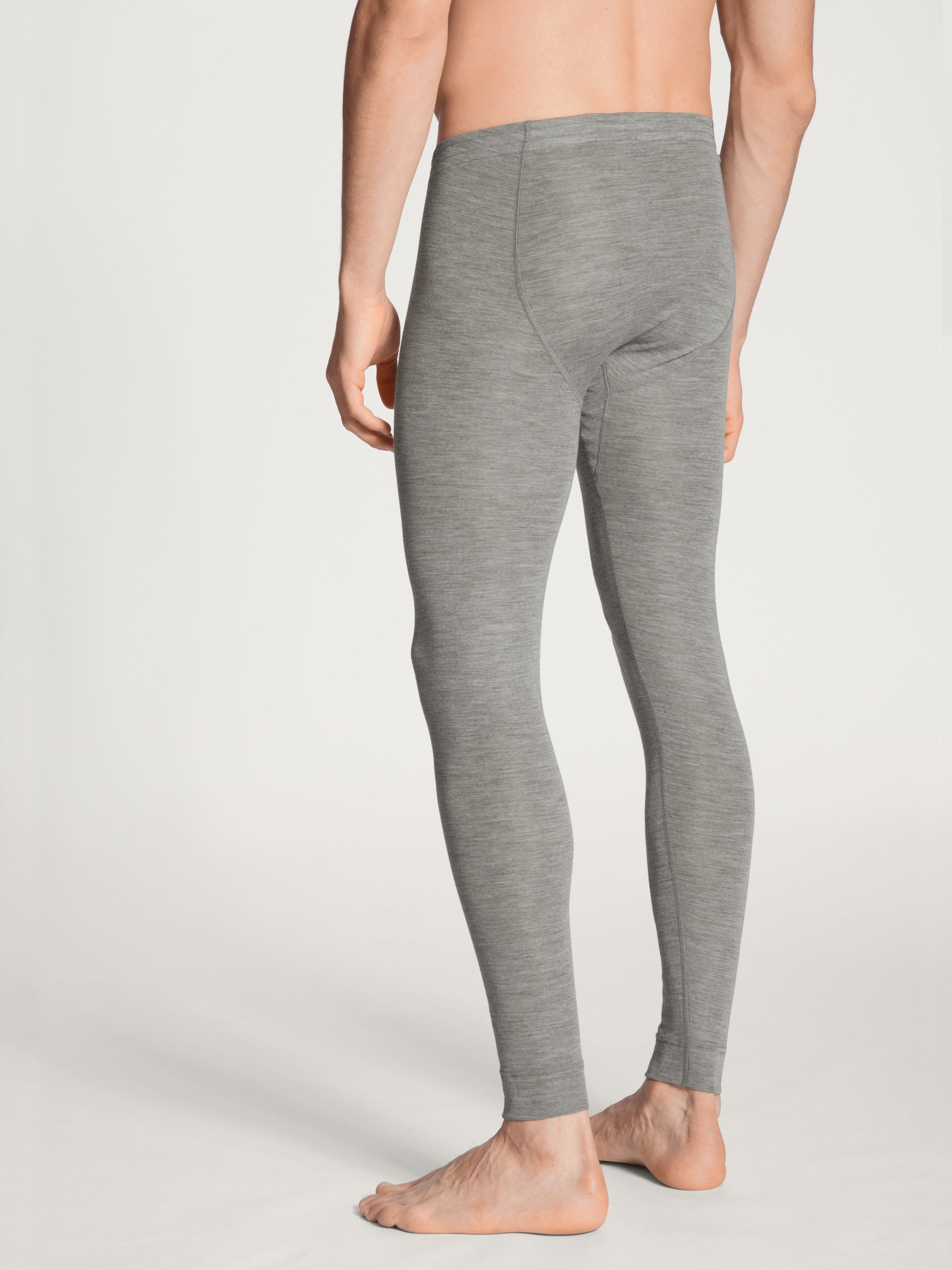 CALIDA Leggings »Wool & Silk«  wärmend, atmungsaktiv, Feinripp-Qualität, Melè-Optik, weich