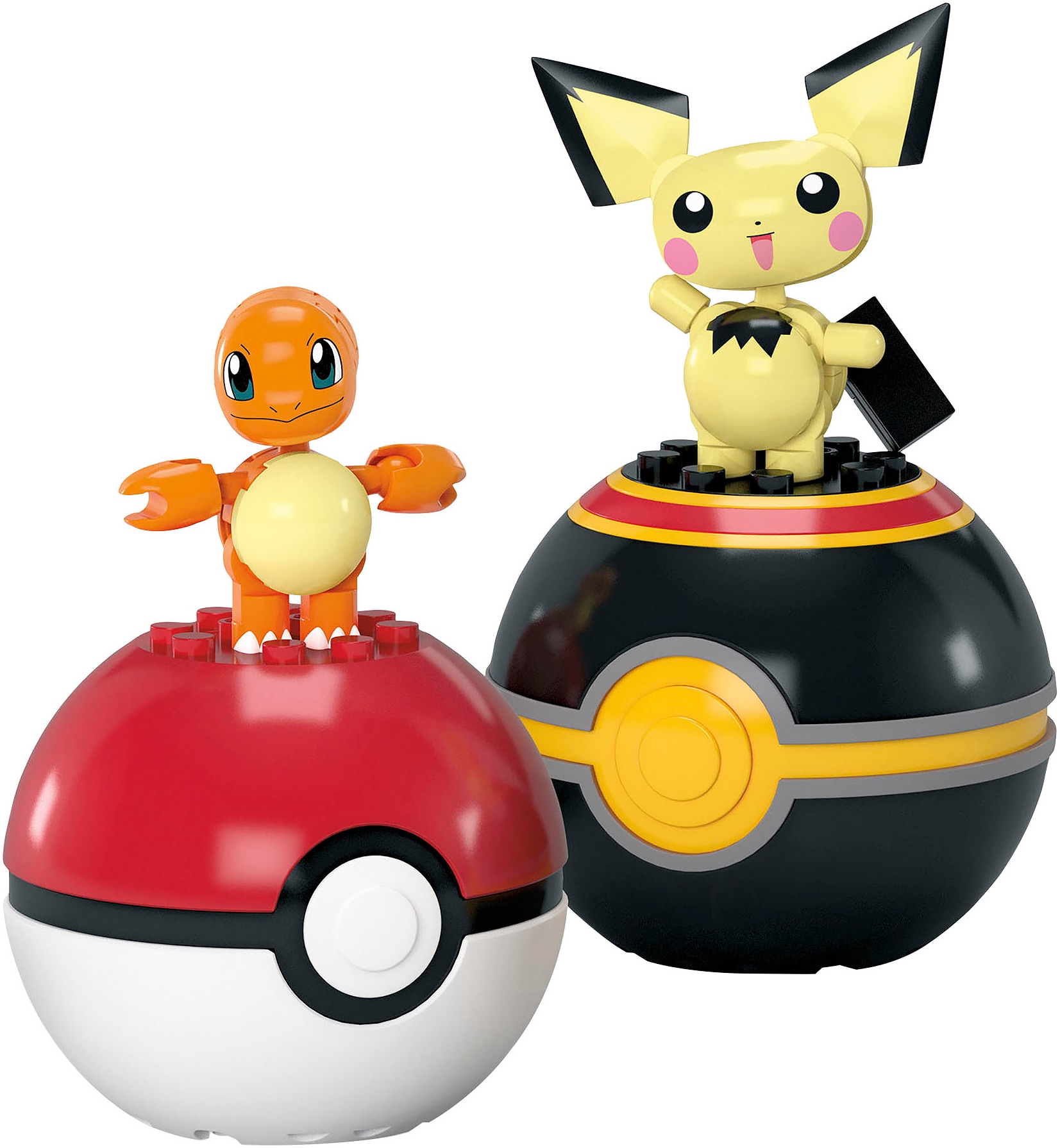 4. Bild von MEGA Spielbausteine »MEGA Pokémon Ball Coll - Charmander and Pichu«
