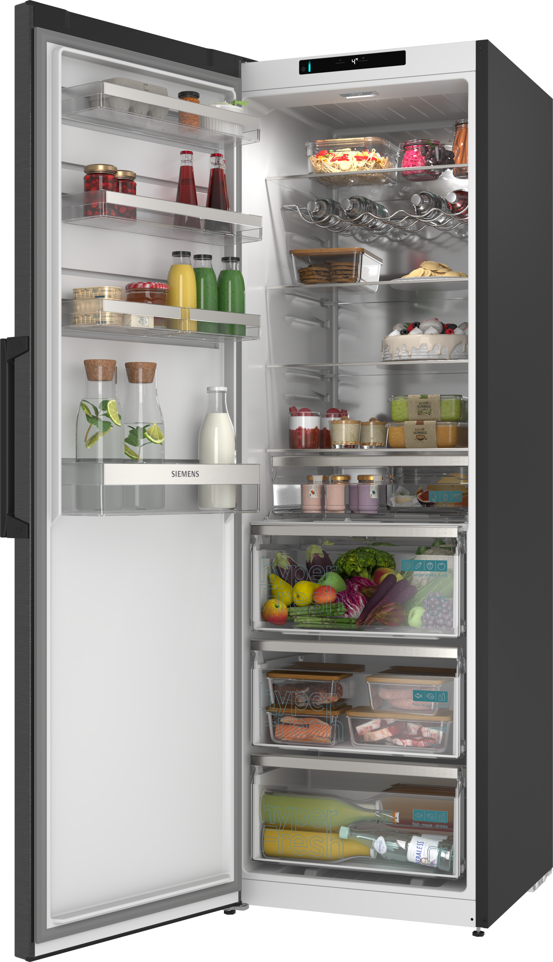 SIEMENS Kühlschrank iQ300 »KS36NVXCG« 186,2 cm hoch 59,5 cm breit