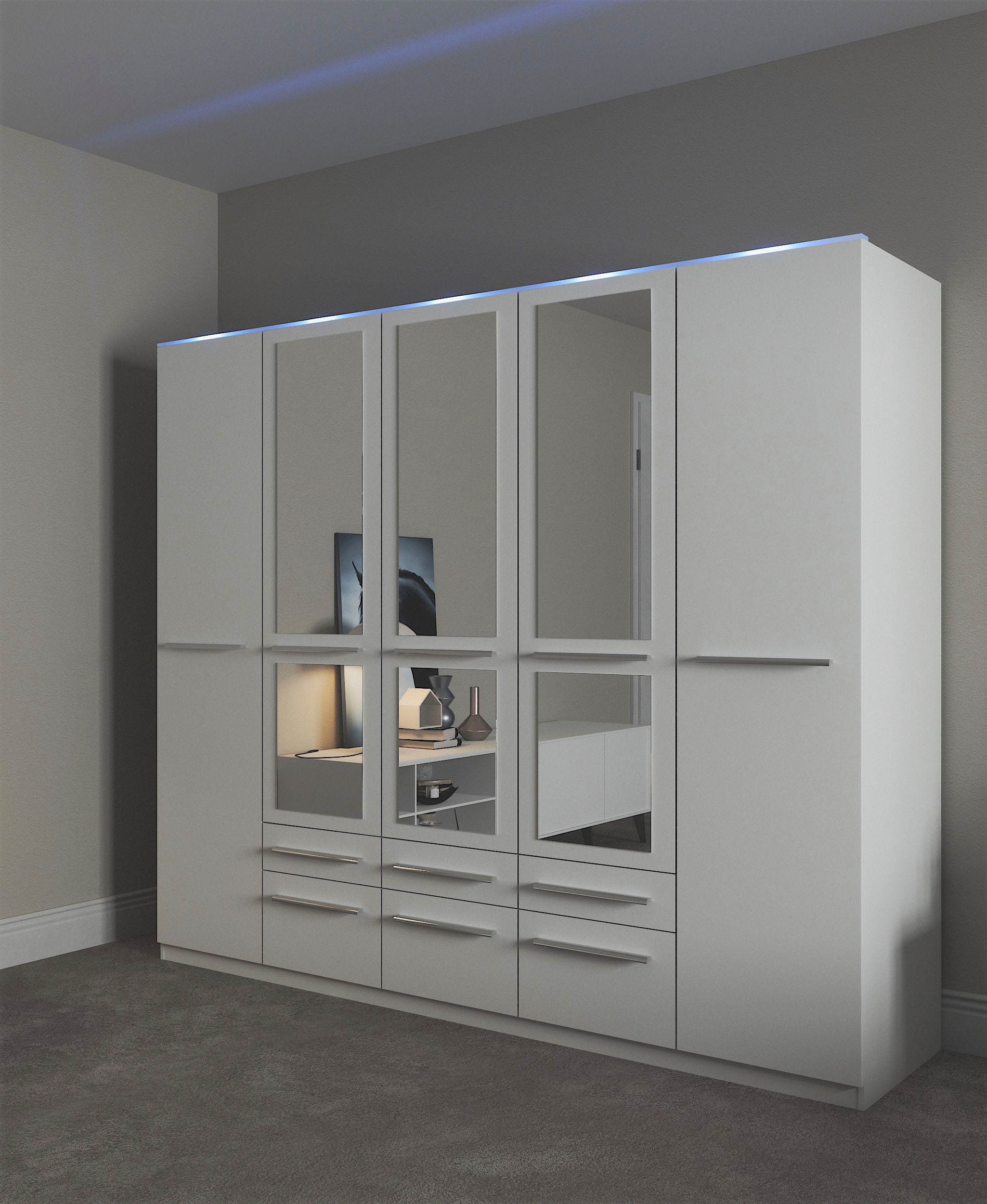priess Kleiderschrank Schrank Garderobe Wäscheschrank Barcelona günstig online kaufen