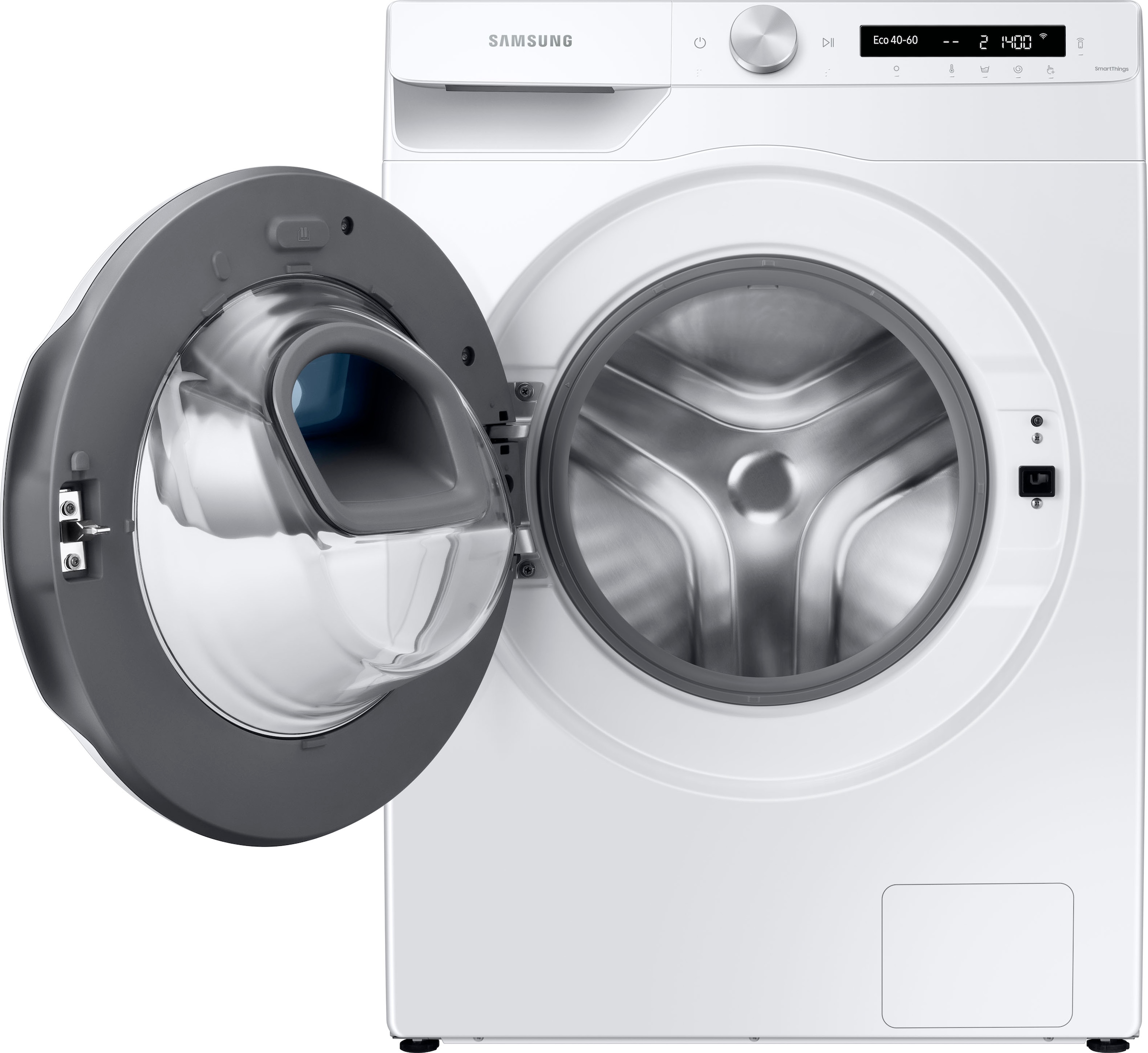 Samsung Waschmaschine »WW80T554ATW/S2«, WW5500T, WW80T554ATW/S2, 8 kg, 1400  U/min, 4 Jahre Garantie, AddWash™ auf Rechnung kaufen | Frontlader