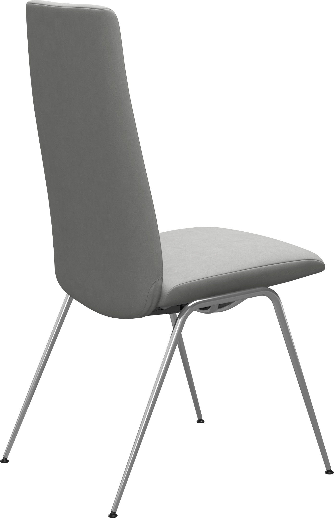 Stressless® Polsterstuhl »Laurel«, Microfaser DINAMICA, High Back, Größe M, mit Beinen aus Stahl in Chrom glänzend