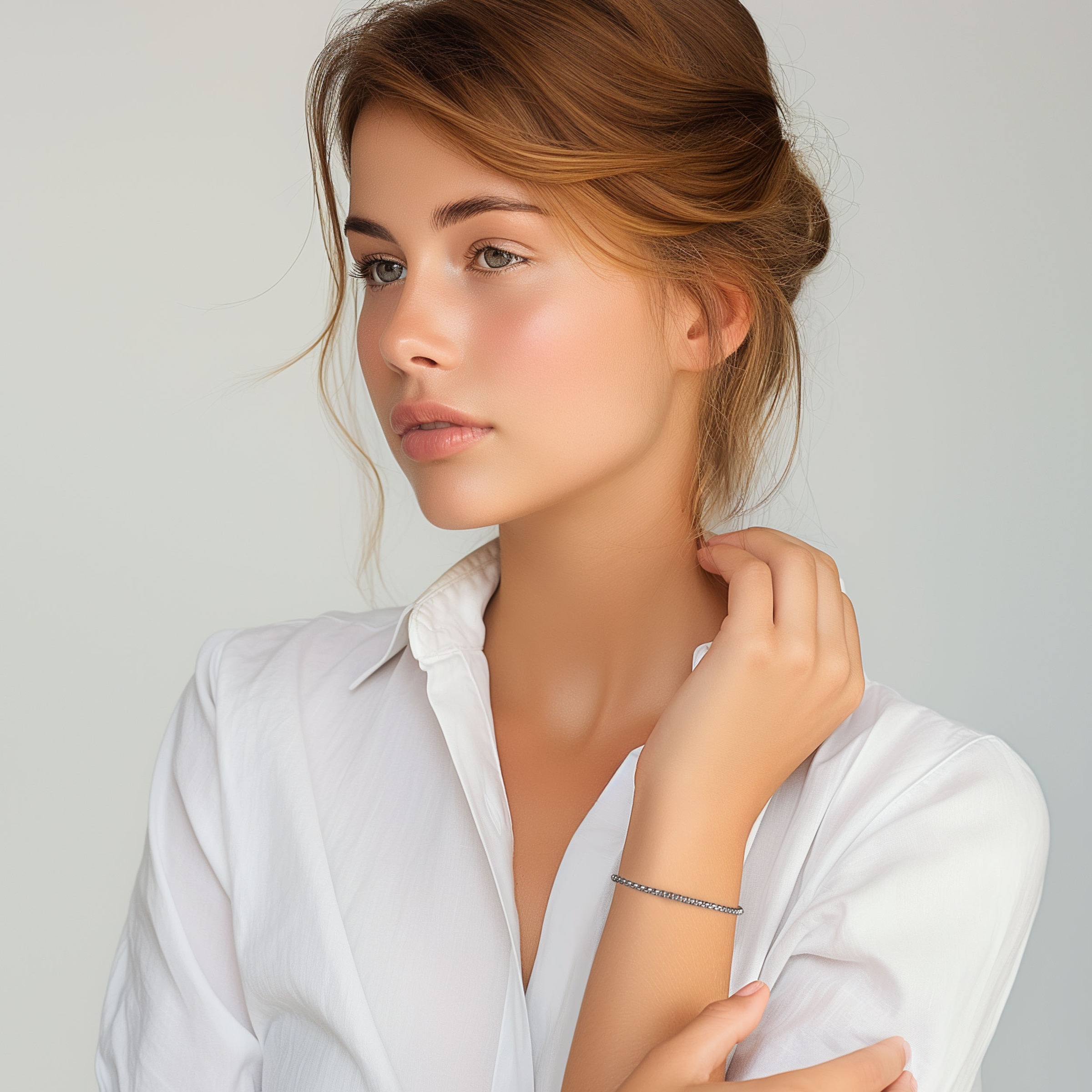 Firetti Armband »Schmuck Geschenk Edelstahl Armschmuck Armkette Venezianerkette Color«