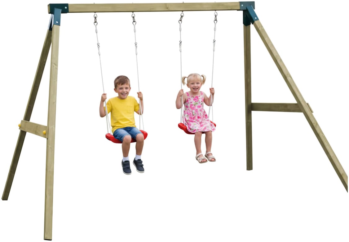 FUNGOO Doppelschaukel »FLY Light« mit Sitzen und Bodenankern