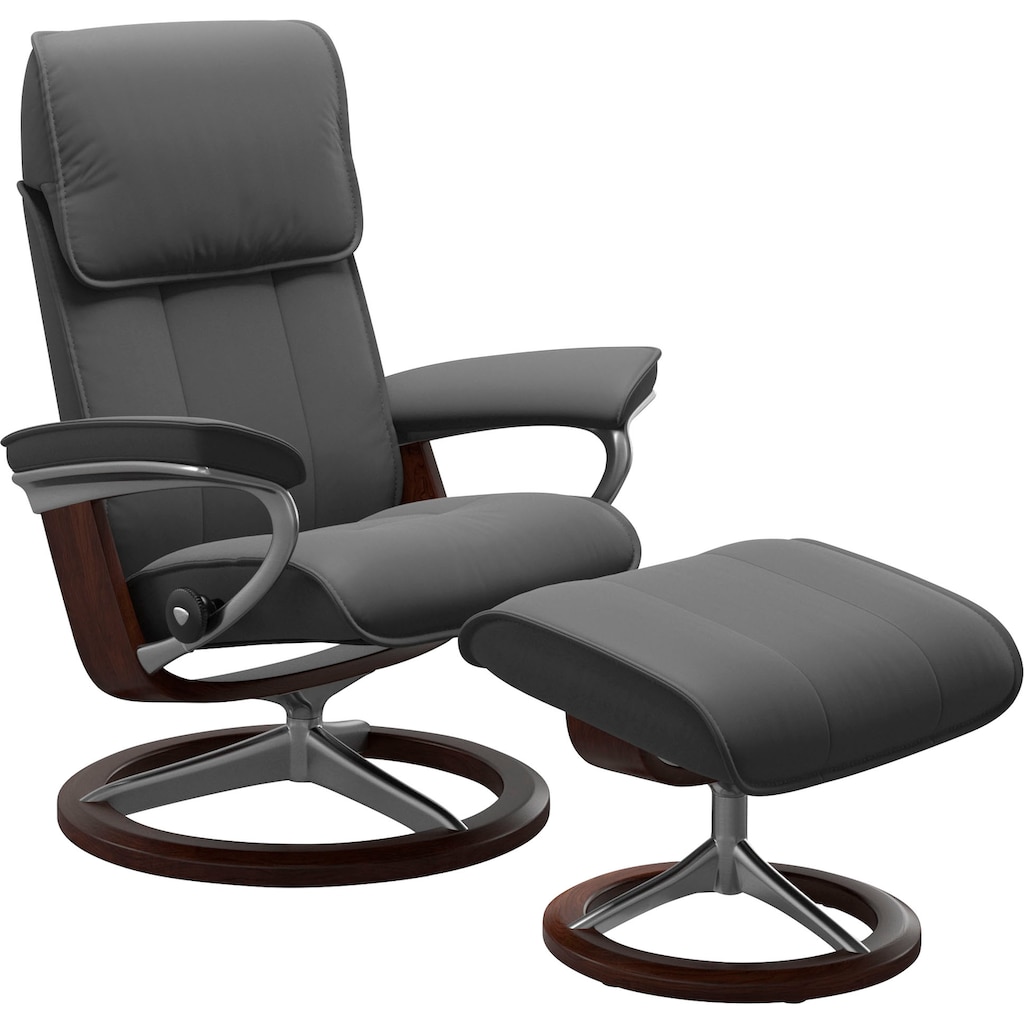 Stressless® Relaxsessel »Admiral«, mit Signature Base, Größe M & L, Gestell Braun