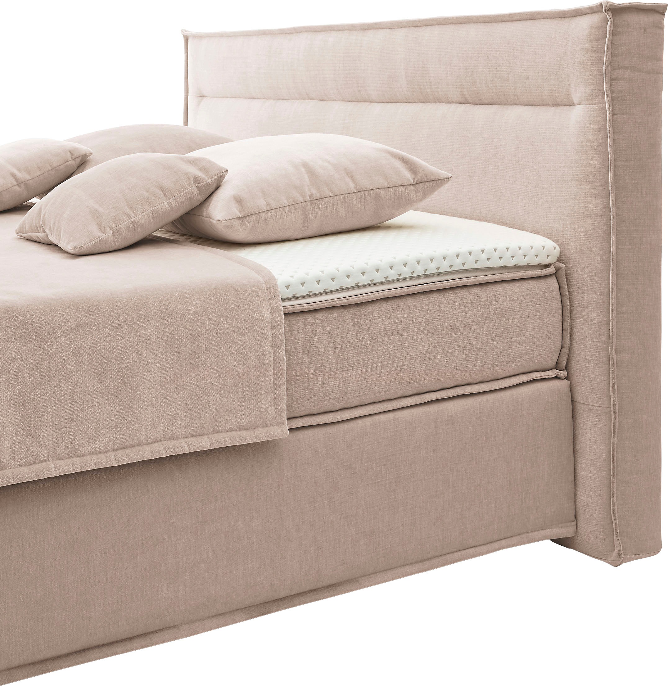 Musterring Boxspringbett »JustB! SC100«, schwebende Optik, inklusive Topper, verschiedene Farben, 180 x 200 cm