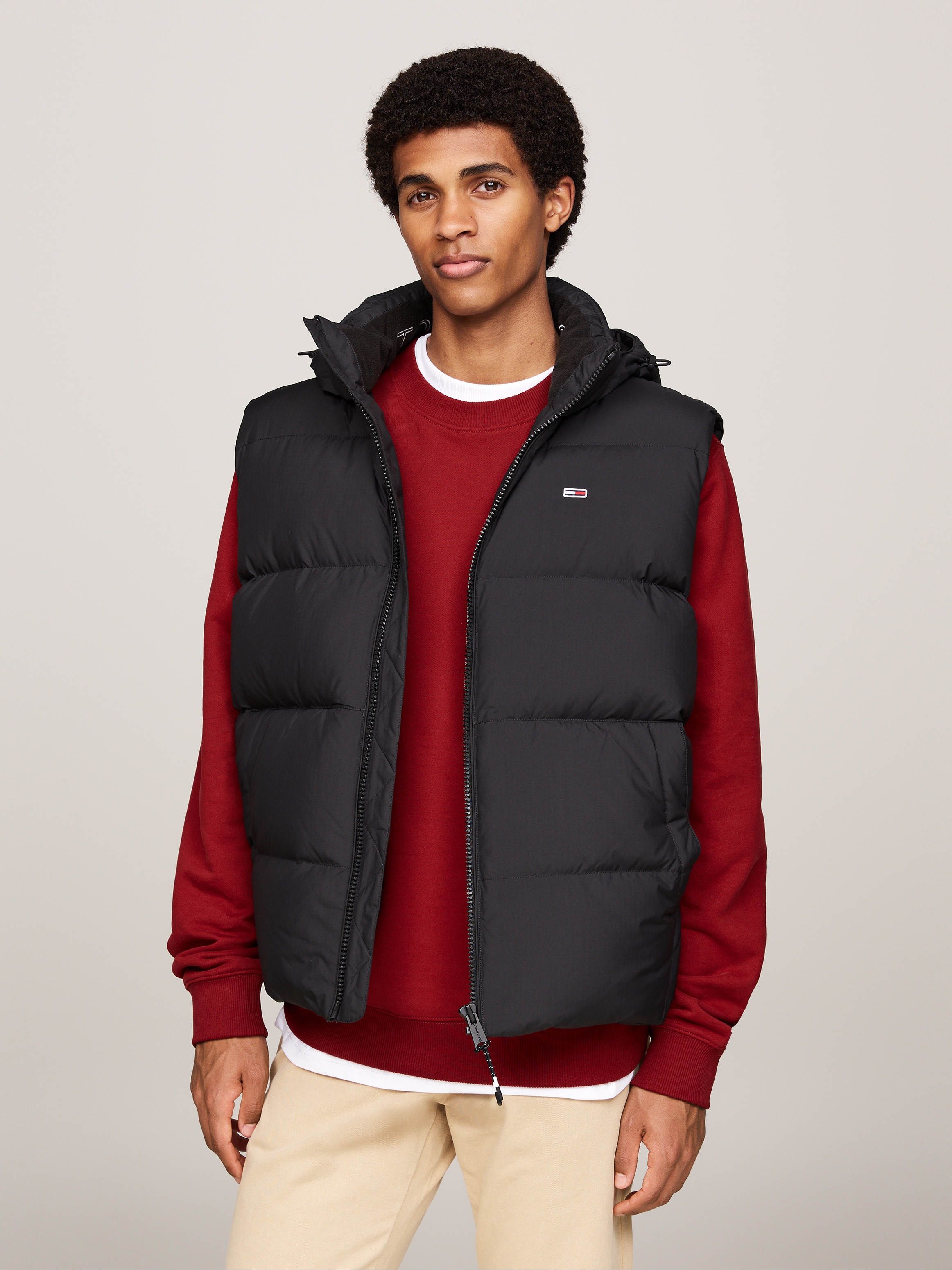 TOMMY JEANS Plus Steppweste »TJM ESSENTIAL DOWN VEST EXT«, Große Größen