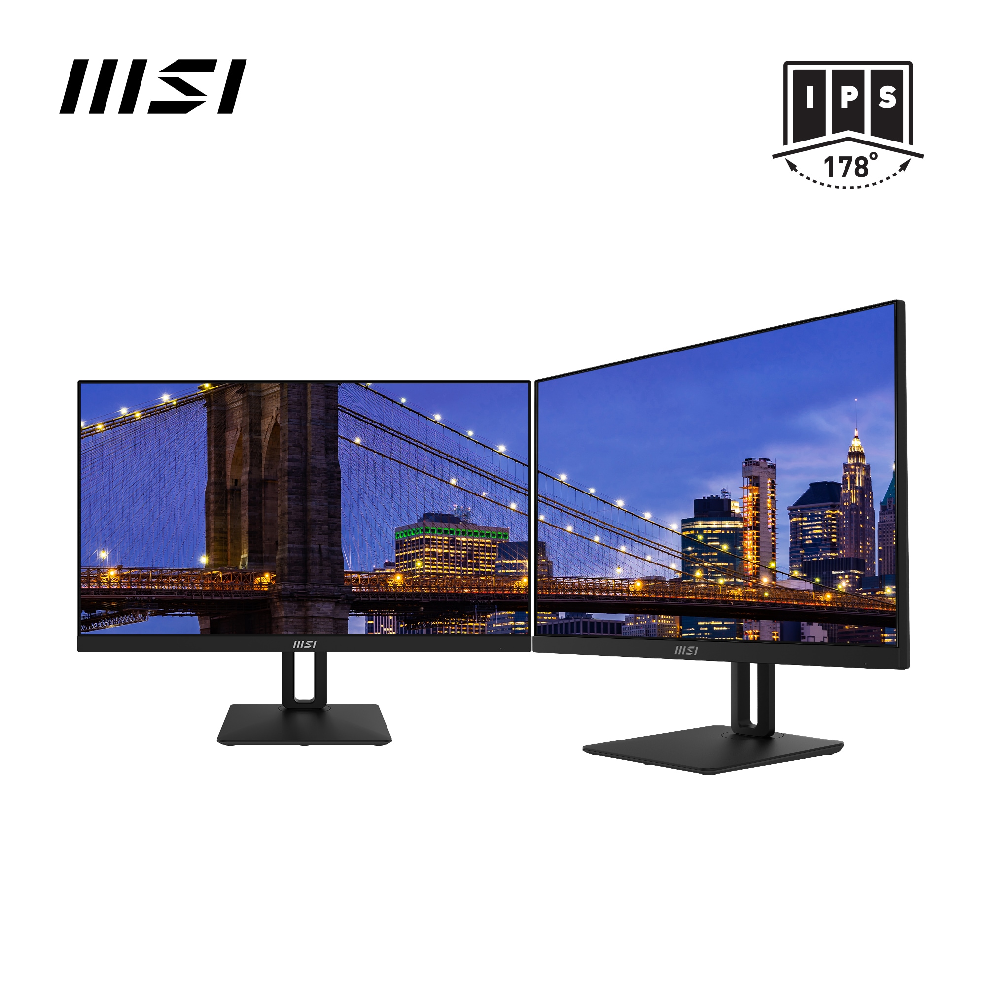 MSI LED-Monitor »PRO MP271AP«, 68,6 cm/27 Zoll, 1920 x 1080 px, Full HD, 1 ms Reaktionszeit, 100 Hz, höhenverstellbar, 3 Jahre Herstellergarantie