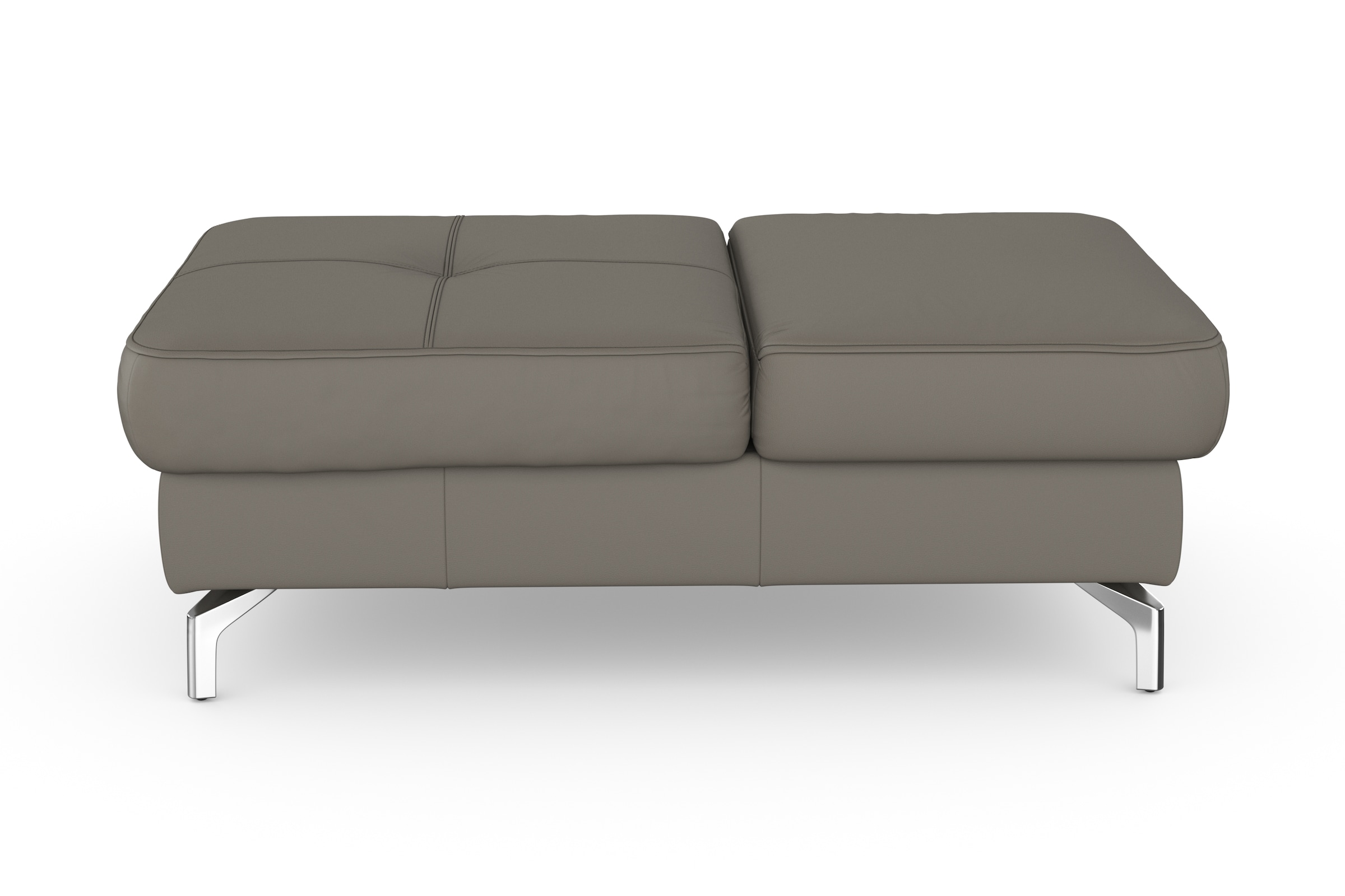 sit&more Hocker »Bendigo«, mit Klappfunktion, Bodenfreiheit 12 cm, wahlweise in 2 Fußfarben