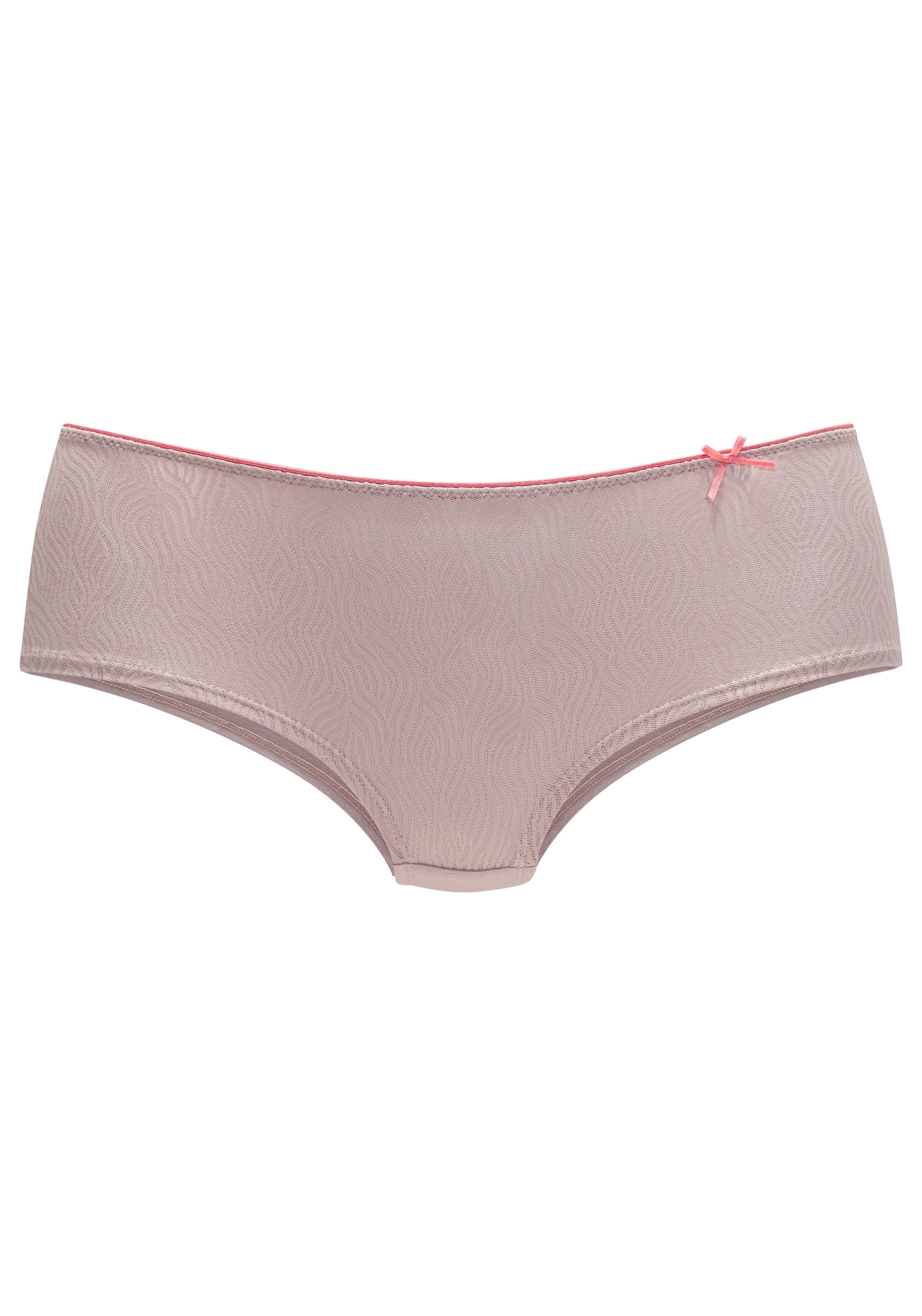 Nuance Panty, aus gemustertem Jacquard mit feiner Zierschleife