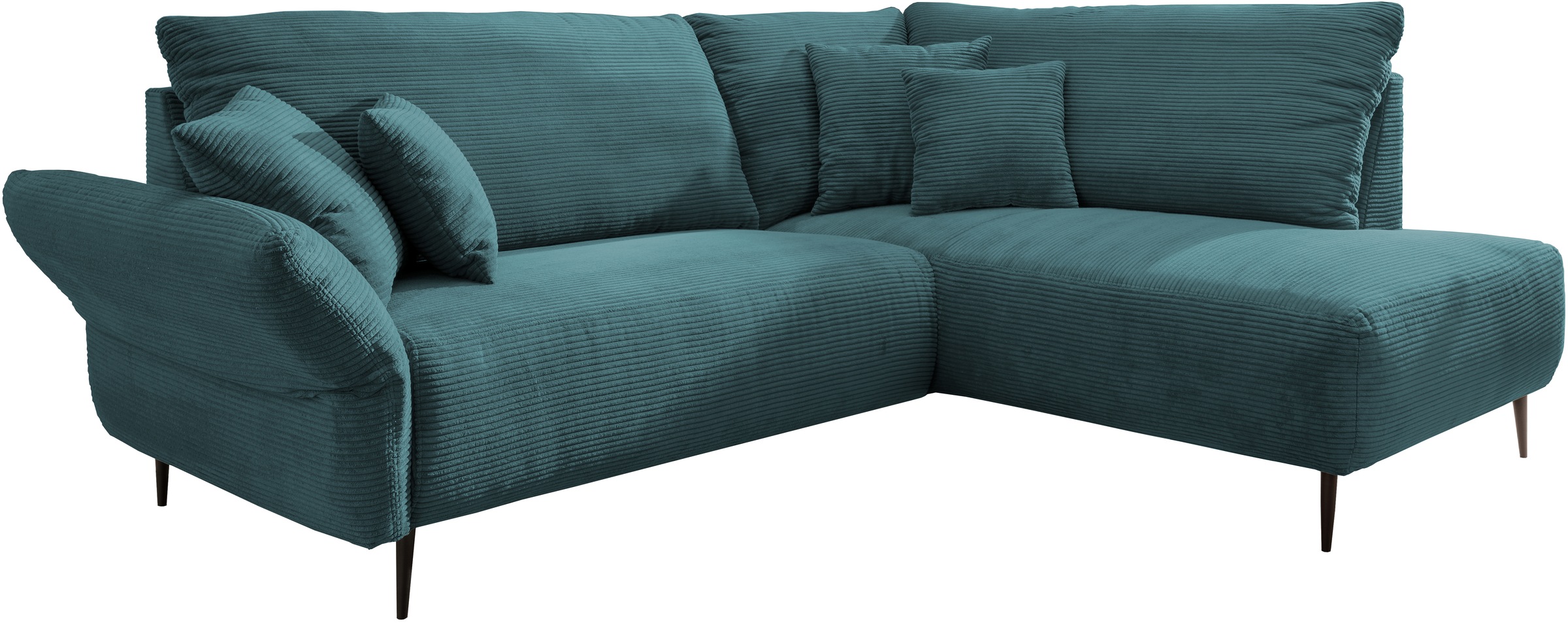 Home affaire Ecksofa »Vanilla L-Form« Armlehnenfunktion günstig online kaufen