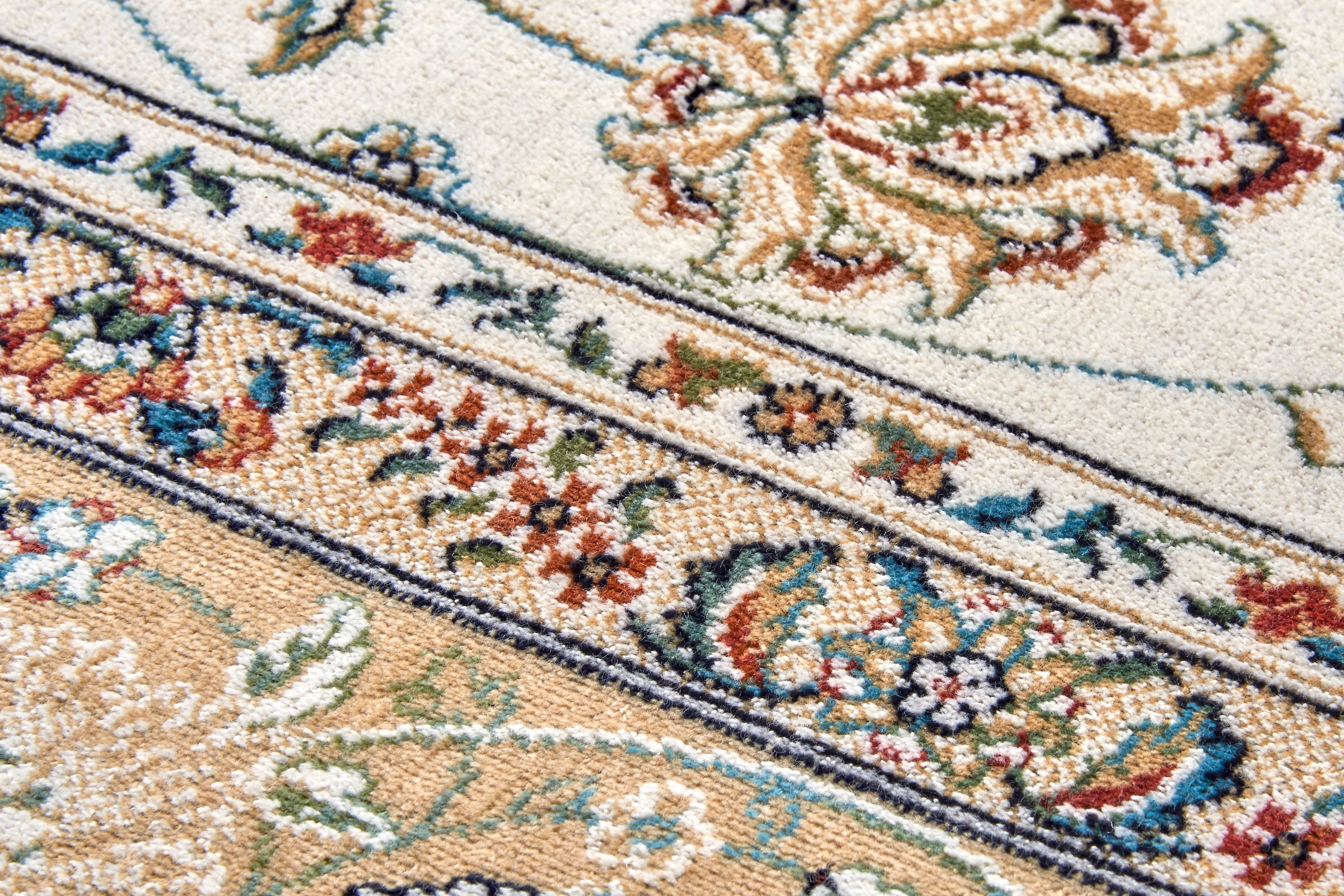 freundin Home Collection Teppich »Djamila«, rechteckig, Orient-Design,  Vintage-Look, Fransen, Kurzflor, weich, Wohnzimmer bequem und schnell  bestellen