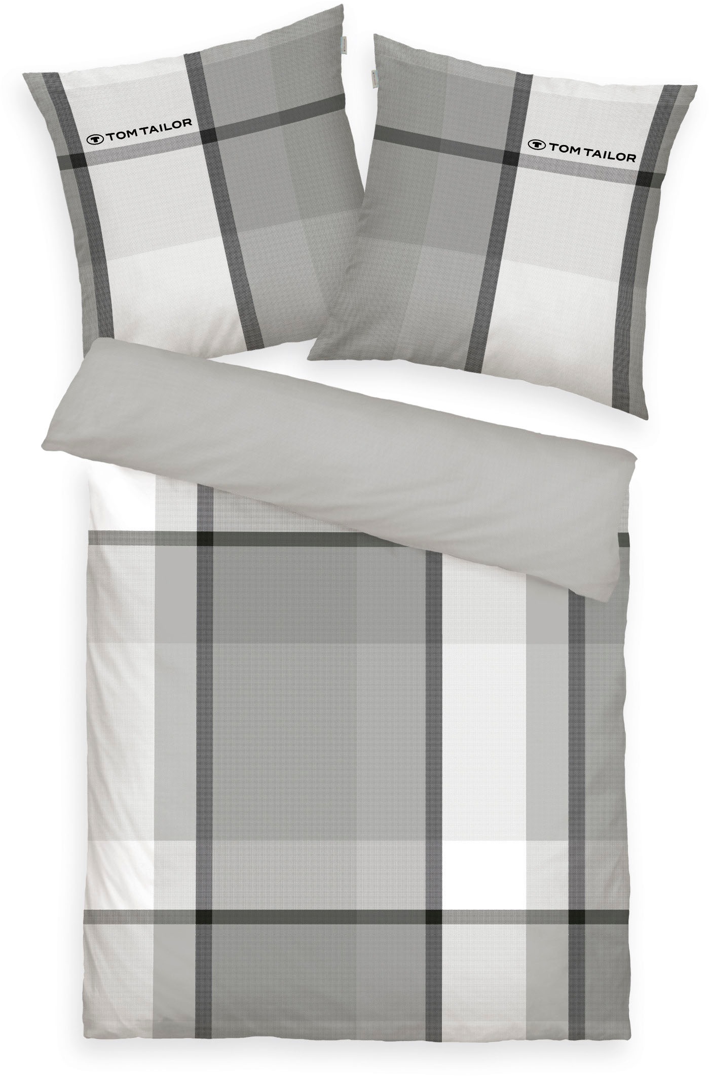 TOM TAILOR HOME Bettwäsche »Lenny in Gr. 135x200 oder 155x220 cm« 3 Stk. tl günstig online kaufen