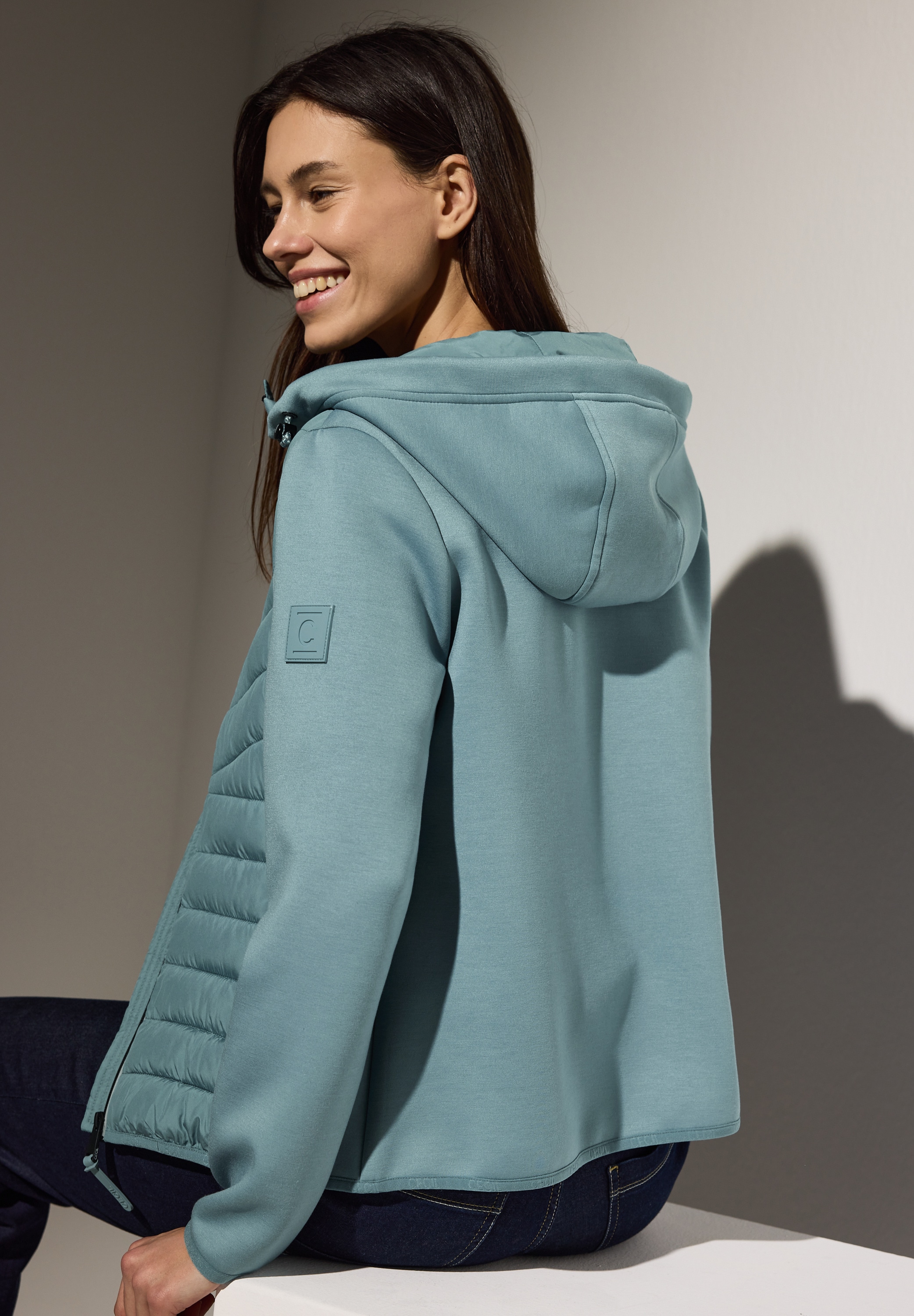 Cecil Steppjacke, mit Kapuze, mit Kapuze