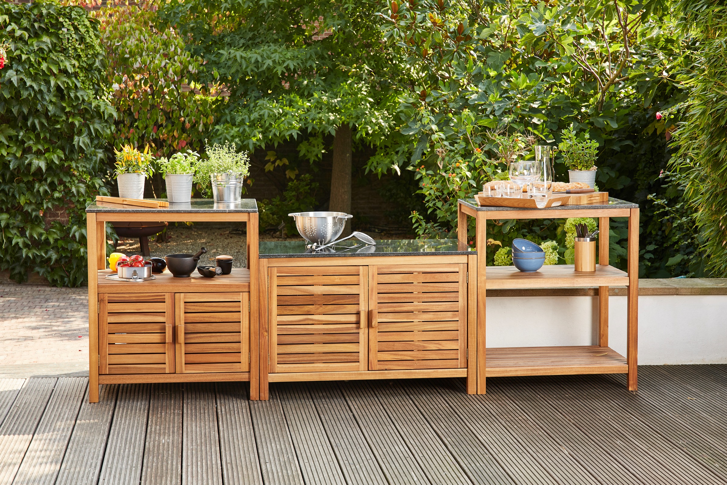 Siena Garden Gartentisch »Riva«, outdoor-kitchen, Mittelteil