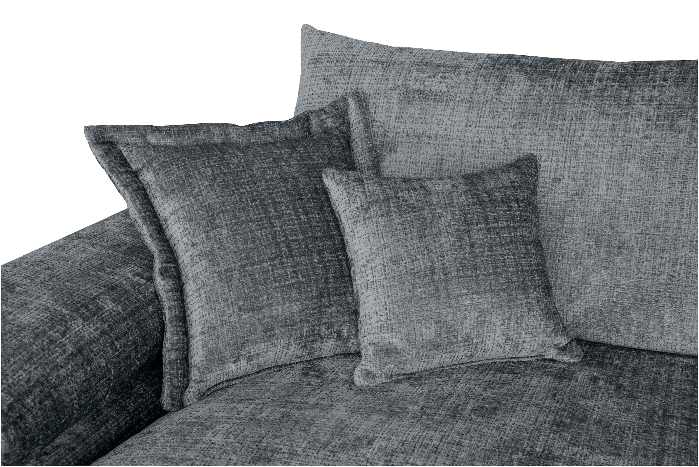 Home affaire Big-Sofa »Soft&Cosy XXL - Breite 303 cm«, Mega-Sofa, Cord oder Chenille-Struktur, Federkern-Polsterung
