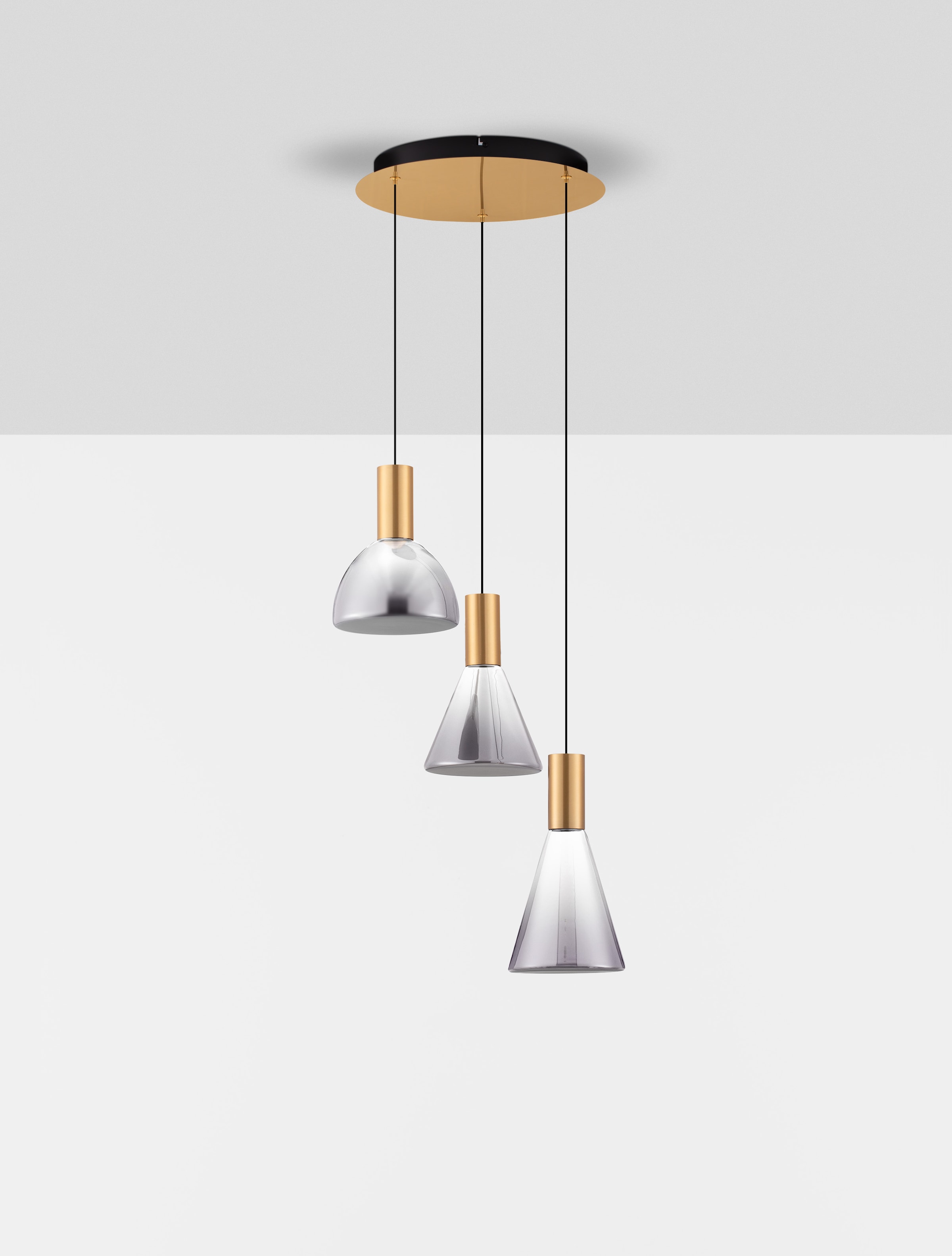 Nova Luce Pendelleuchte »VOI«, 3 flammig