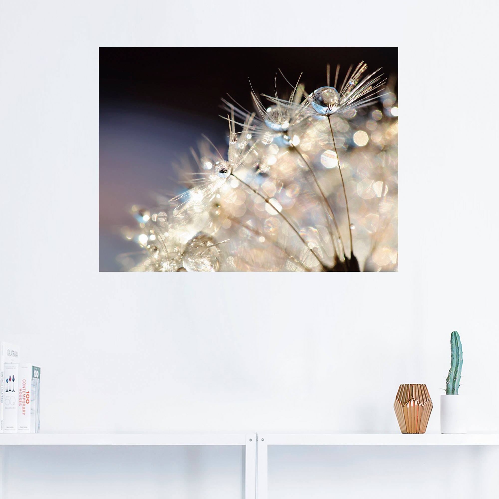 Artland Wandbild »Pusteblume Fantasie«, Blumen, (1 St.), als Alubild, Outdoorbild, Leinwandbild, Poster, Wandaufkleber