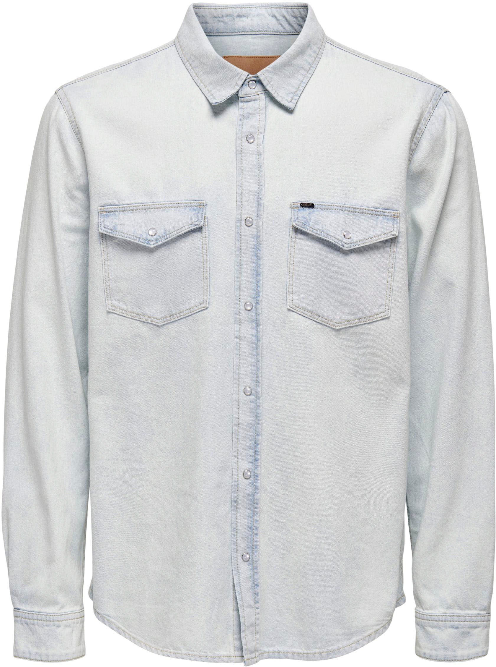 ONLY & SONS Jeanshemd »OS ONSBANE DENIM SHIRT« kaufen