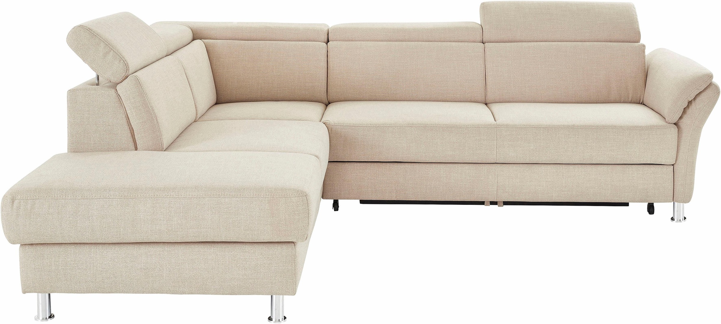 sit&more Ecksofa »Avignon L-Form«, inklusive Kopfteilverstellung, wahlweise günstig online kaufen