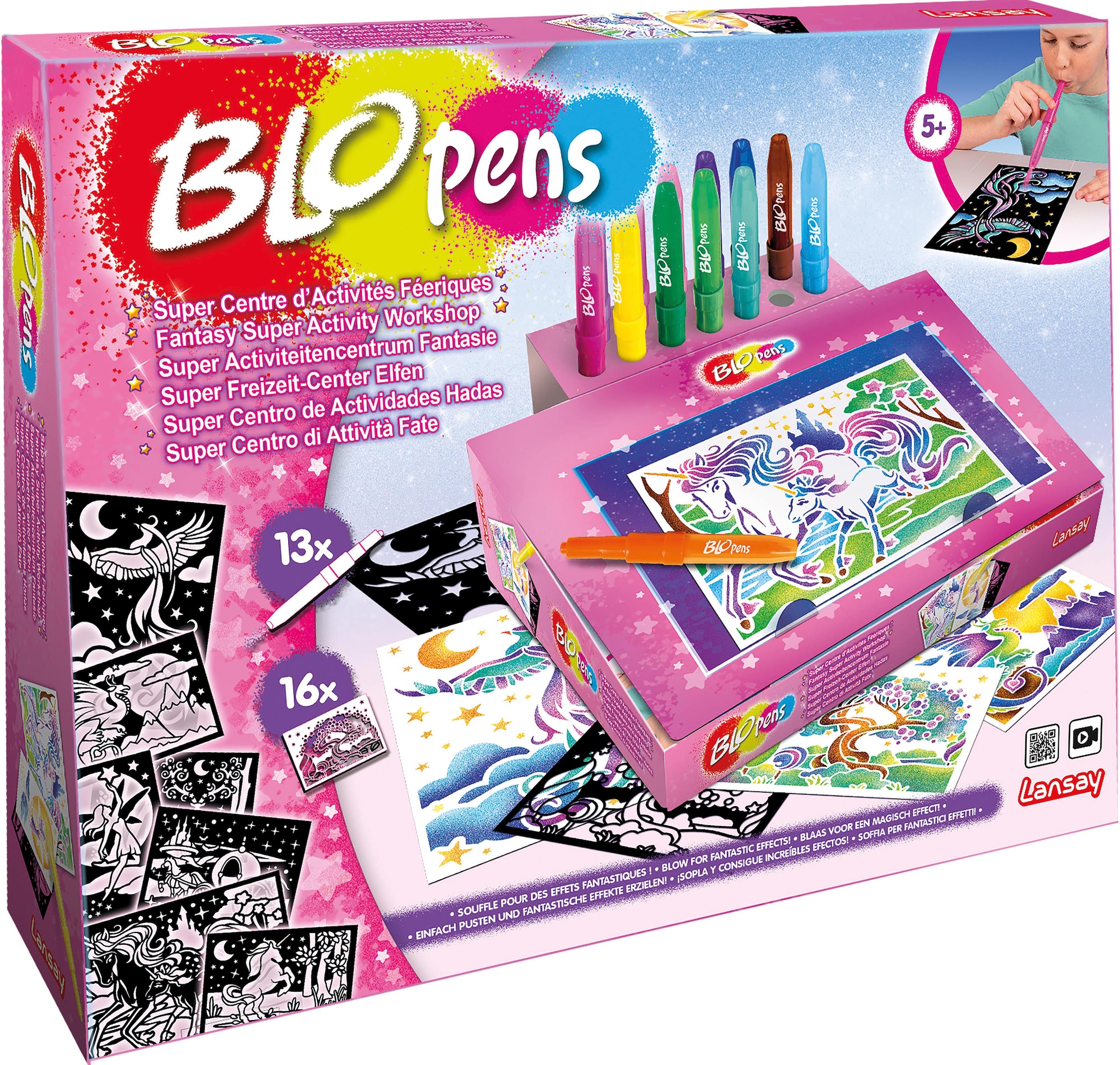 Blopens Kreativset »Sprühstifte Set XL Fantasie«