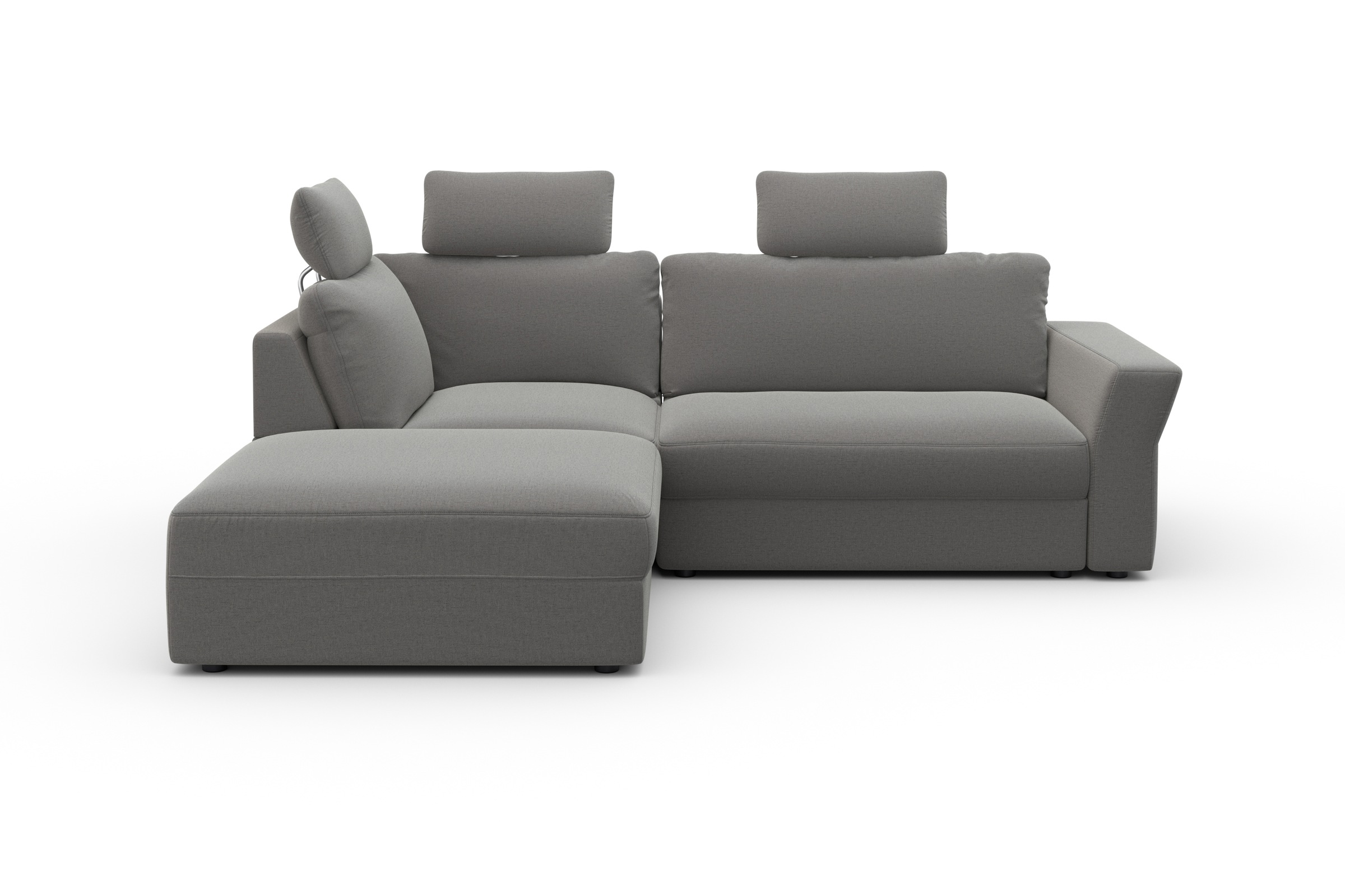 sit&more Ecksofa »Cadabra L-Form«, Breite 243 cm, inklusive Sitztiefenverstellung