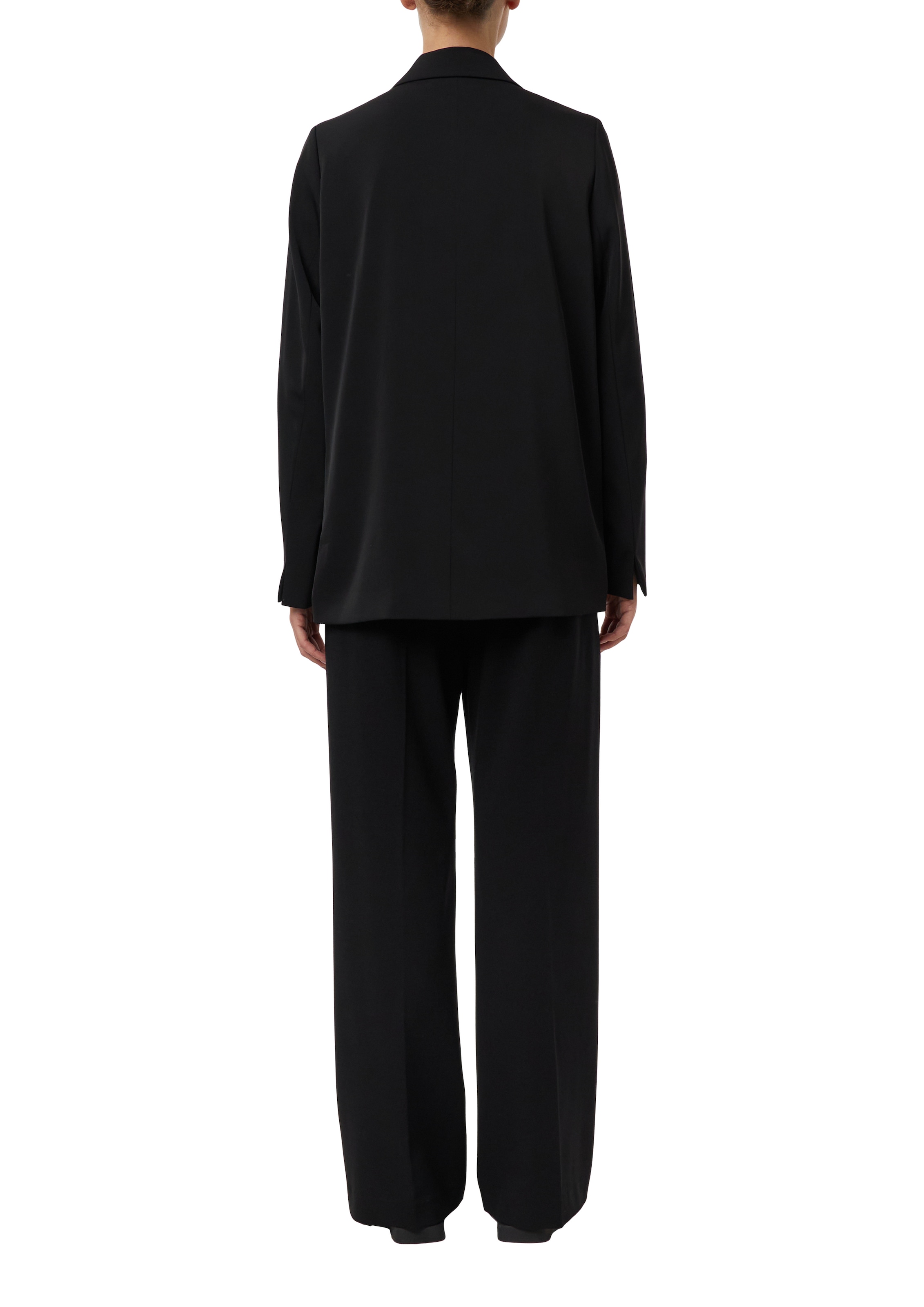Comma Bundfaltenhose  mit Viskose und Stretch