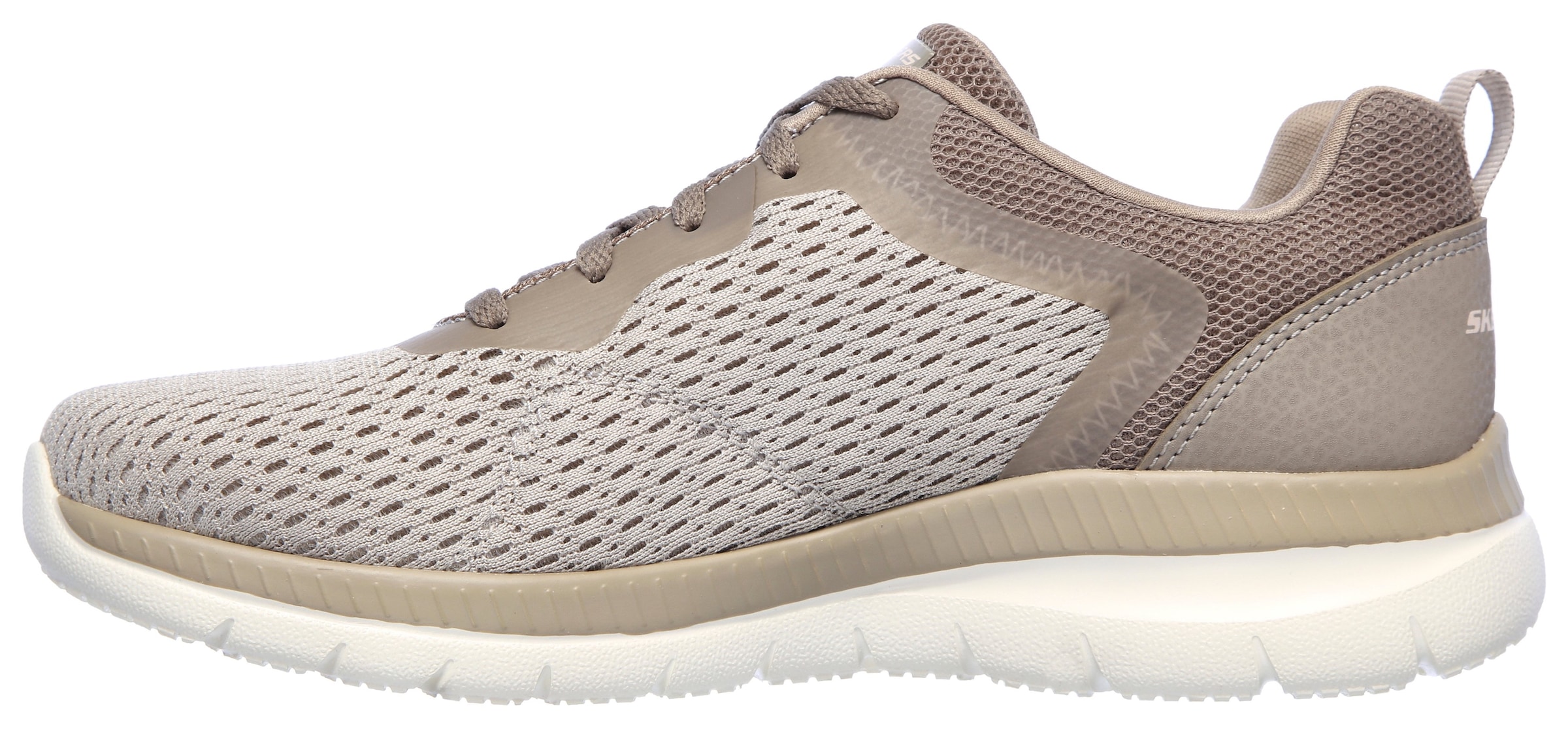 Skechers Sneaker »BOUNTIFUL - QUICK PATH«, Freizeitschuh, Halbschuh, Schnürschuh mit gepolsterter Innensohle