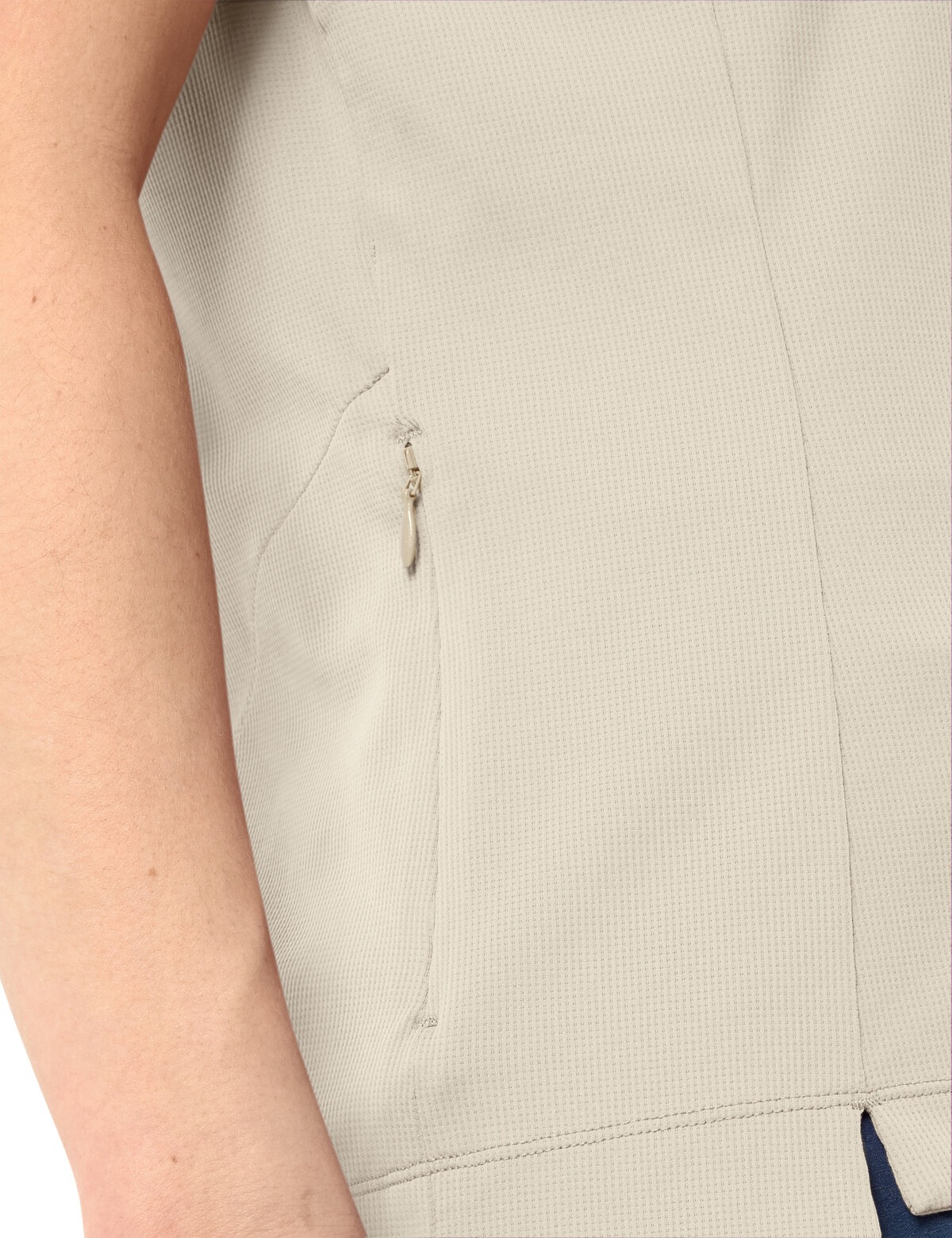 VAUDE Radtrikot »WOMEN'S ADLUX HZ SHIRT« für Radfahren, für Erwachsene, sportliche Passform