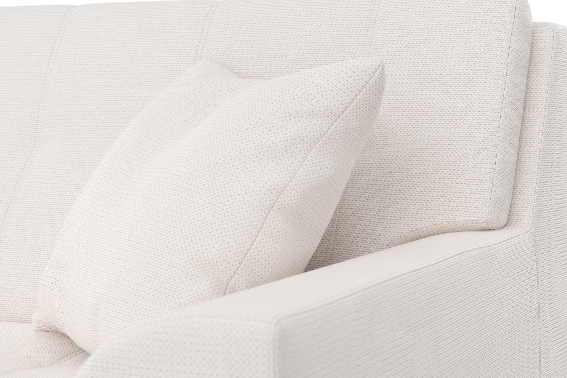 DOMO collection Ecksofa Treviso, wahlweise mit Bettfunktion, incl. Zierkissen