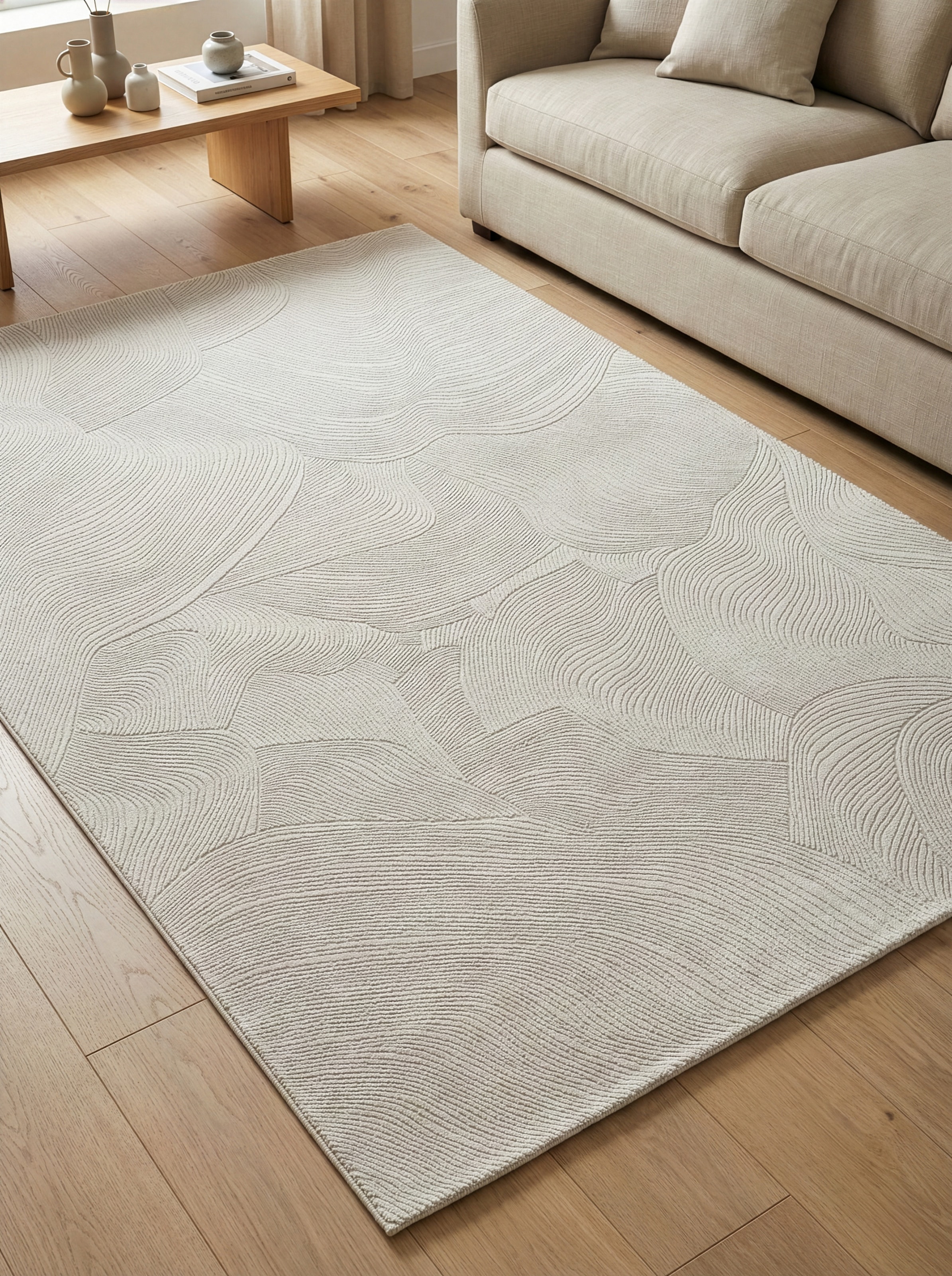 Calvin Klein home Teppich »Essential, Designerteppich« rechteckig 7 mm Höhe modern, elegantes Muster, Wohnzimmer, Schlafzimmer, Esszimmer