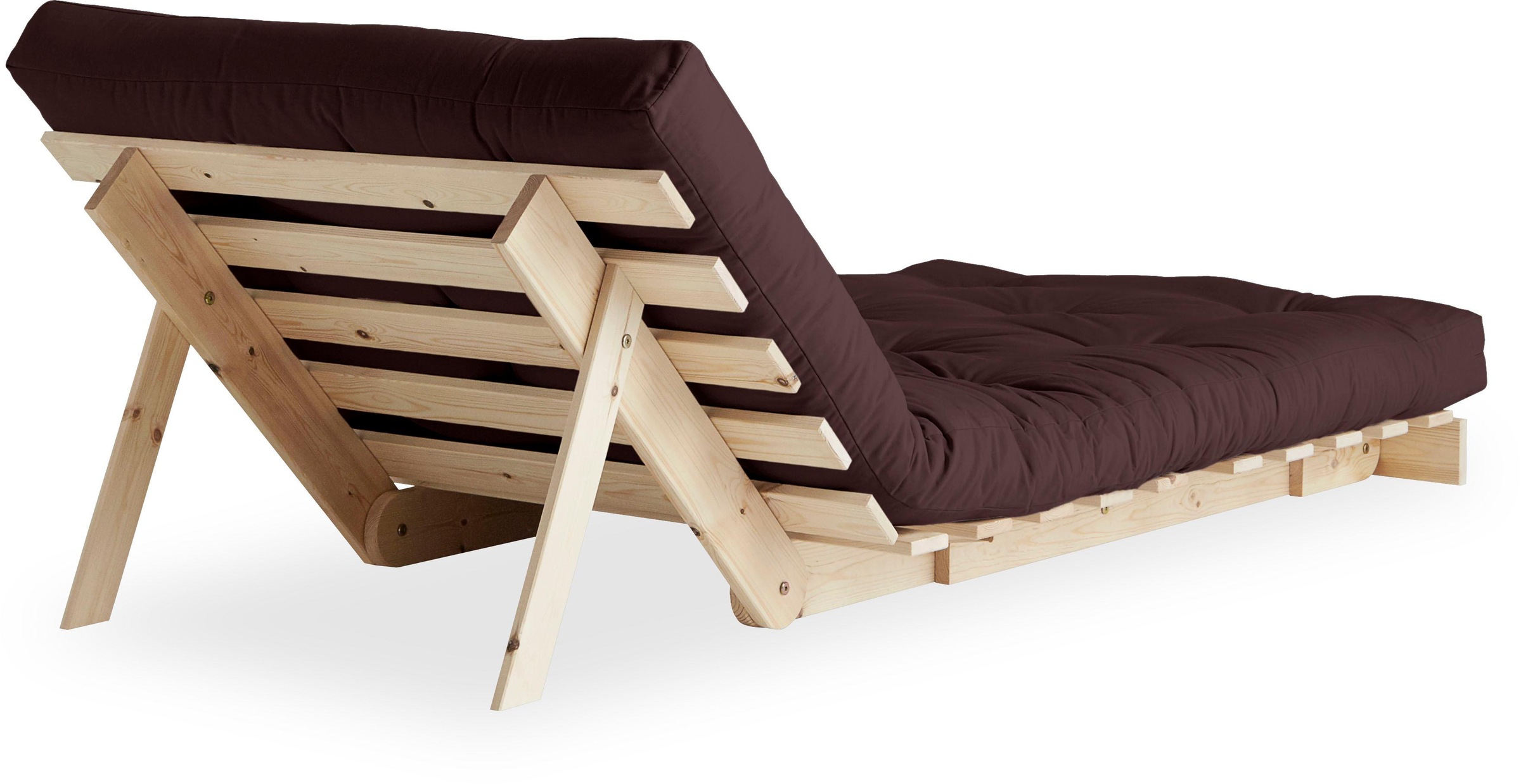 Karup Design Daybett »Roots Schlafsofa, Gästebett, Sofa inkl. Futonmatratze«, Liegefläche 90/140/160 x200 cm, FSC® zertifizierte Kiefer